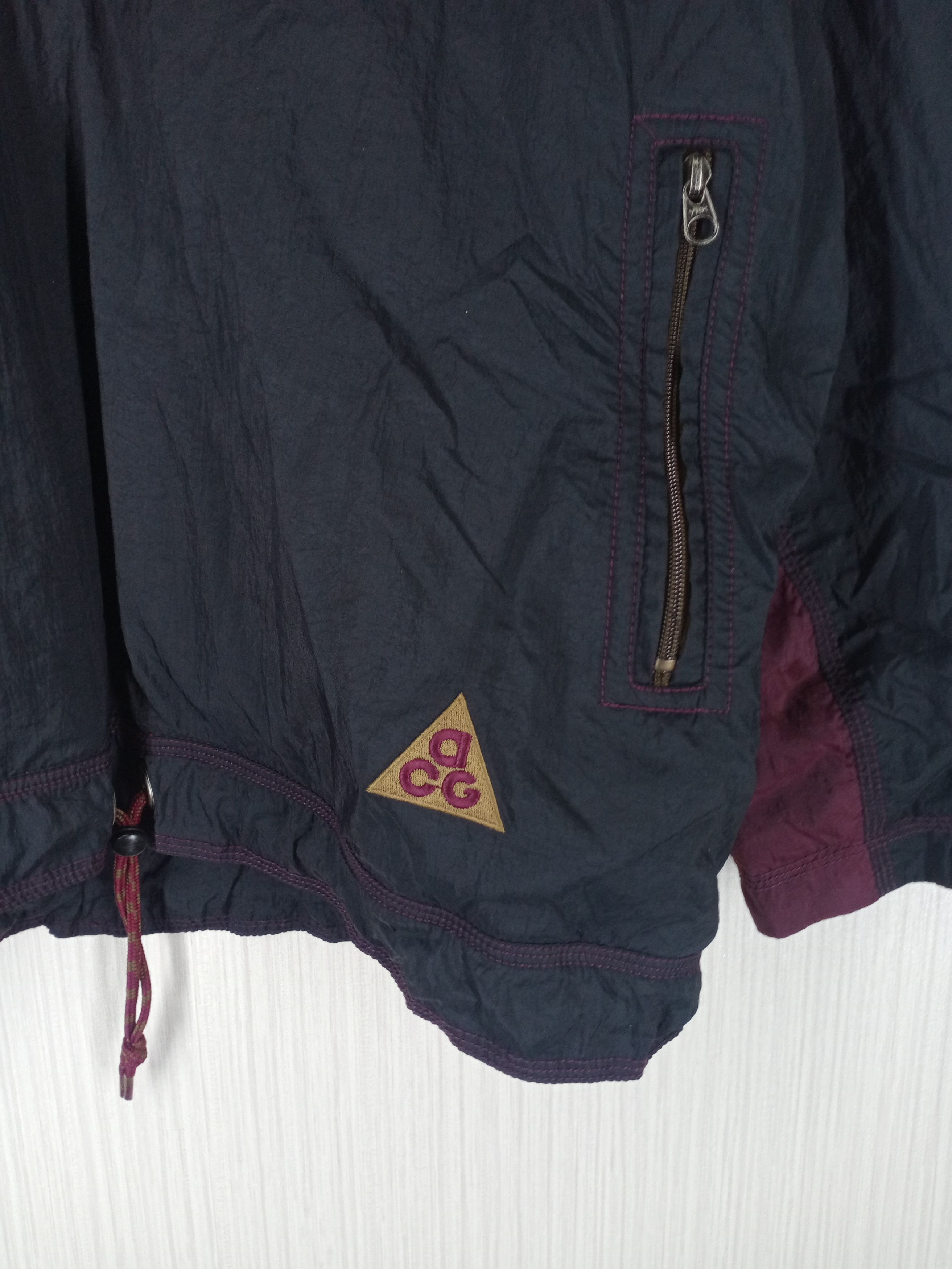 Nike ACG Rare Vintage 90s Nike ACG Anorak Half Zipper Jacket Size US L / EU 52-54 / 3 - 7 Thumbnail