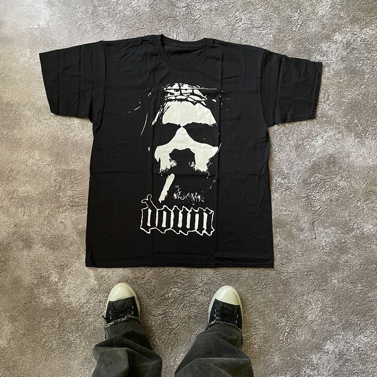 Vintage Vintage Y2K Graphic Tee Skulls Face Religion Punk Grunge XL Size US XL / EU 56 / 4 - 1 Thumbnail