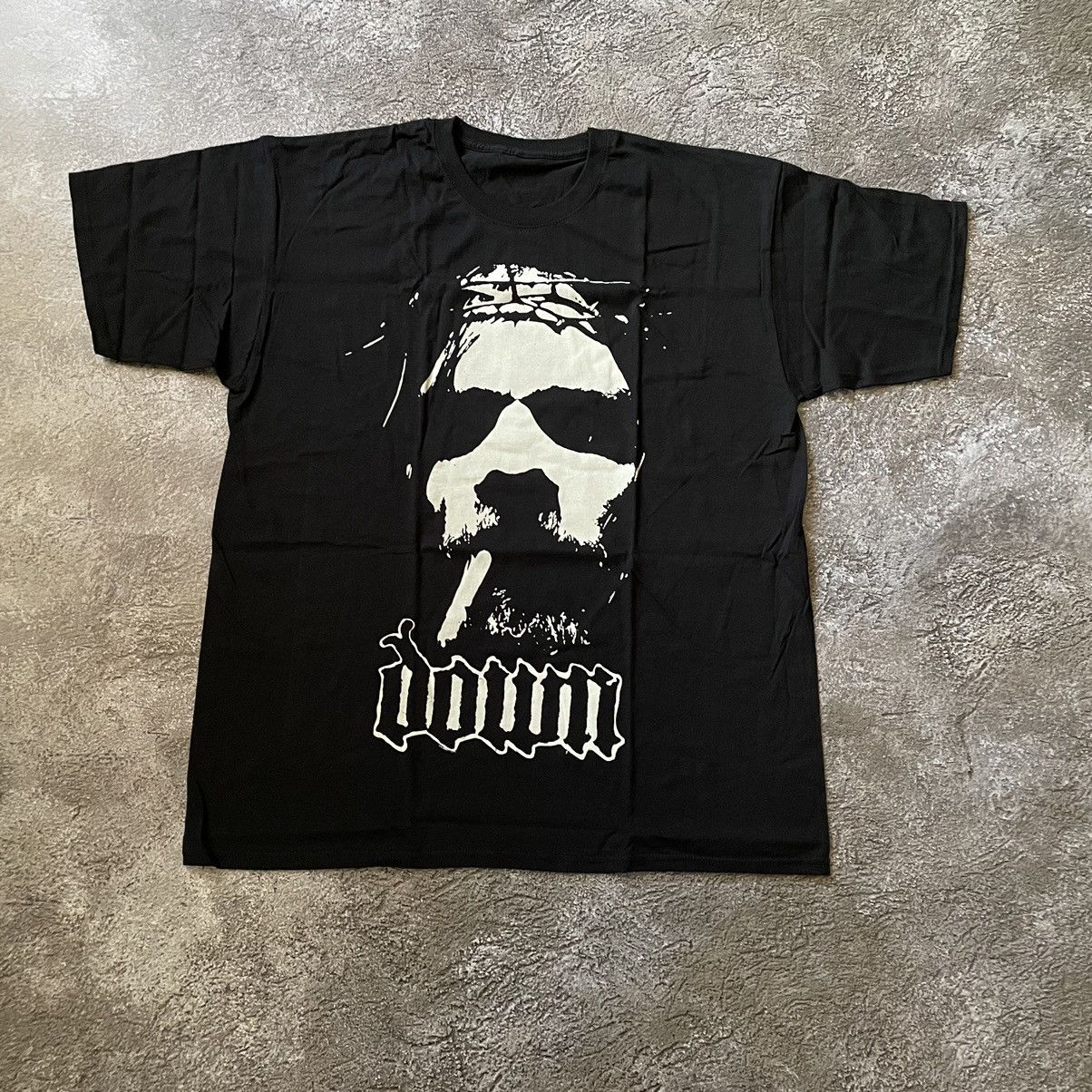 Vintage Vintage Y2K Graphic Tee Skulls Face Religion Punk Grunge XL Size US XL / EU 56 / 4 - 2 Thumbnail