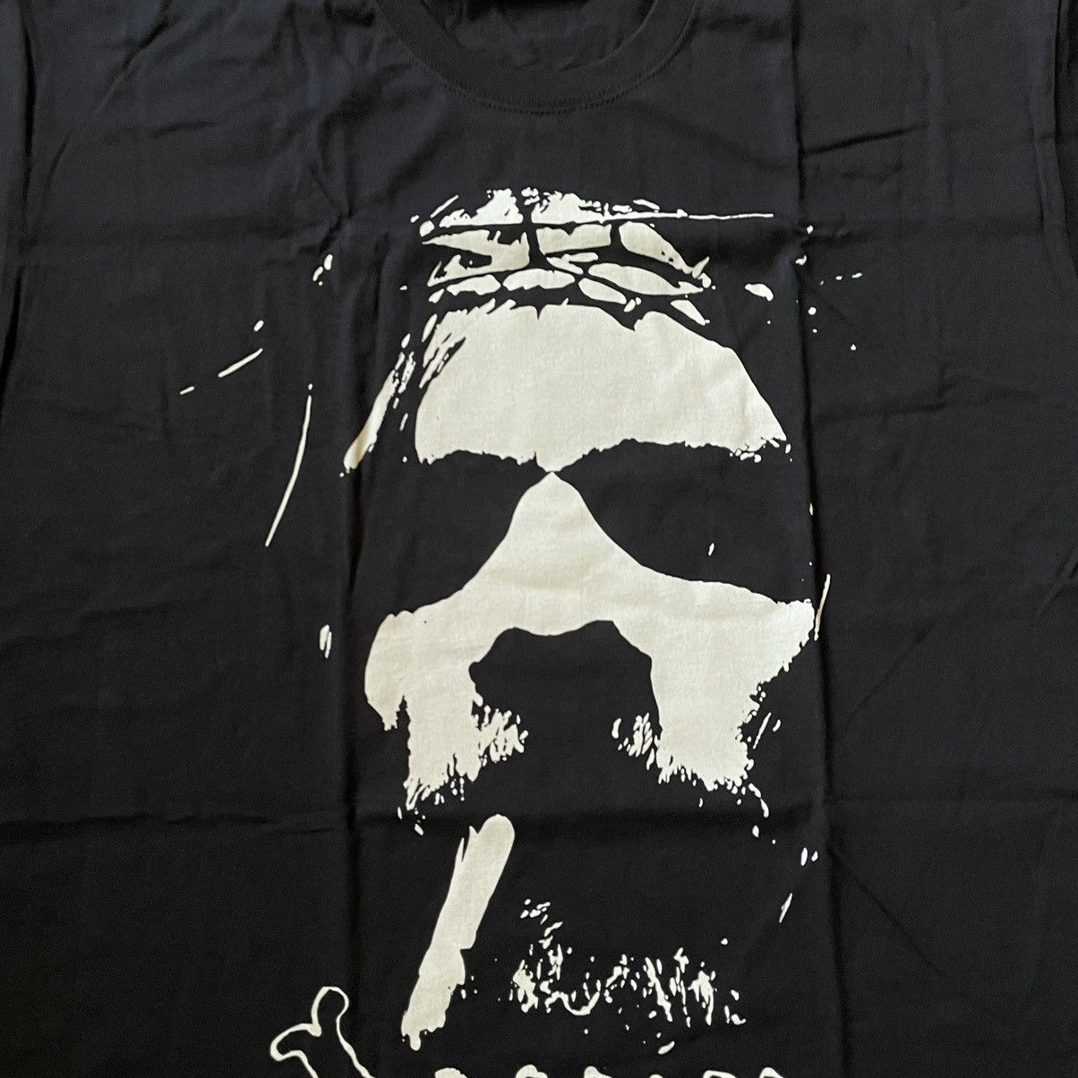 Vintage Vintage Y2K Graphic Tee Skulls Face Religion Punk Grunge XL Size US XL / EU 56 / 4 - 6 Thumbnail