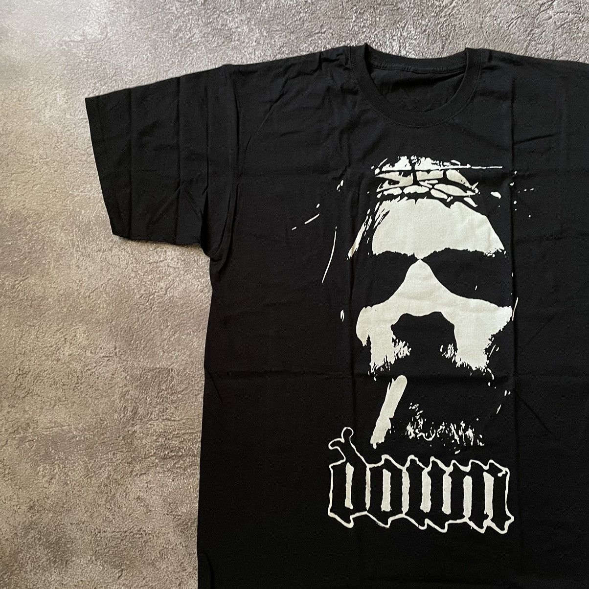 Vintage Vintage Y2K Graphic Tee Skulls Face Religion Punk Grunge XL Size US XL / EU 56 / 4 - 4 Thumbnail