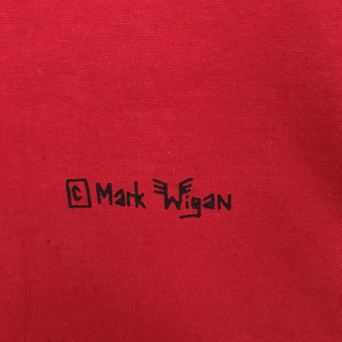 Vintage Rare!! Vintage Mark Wigan Art Tee Size US L / EU 52-54 / 3 - 4 Thumbnail