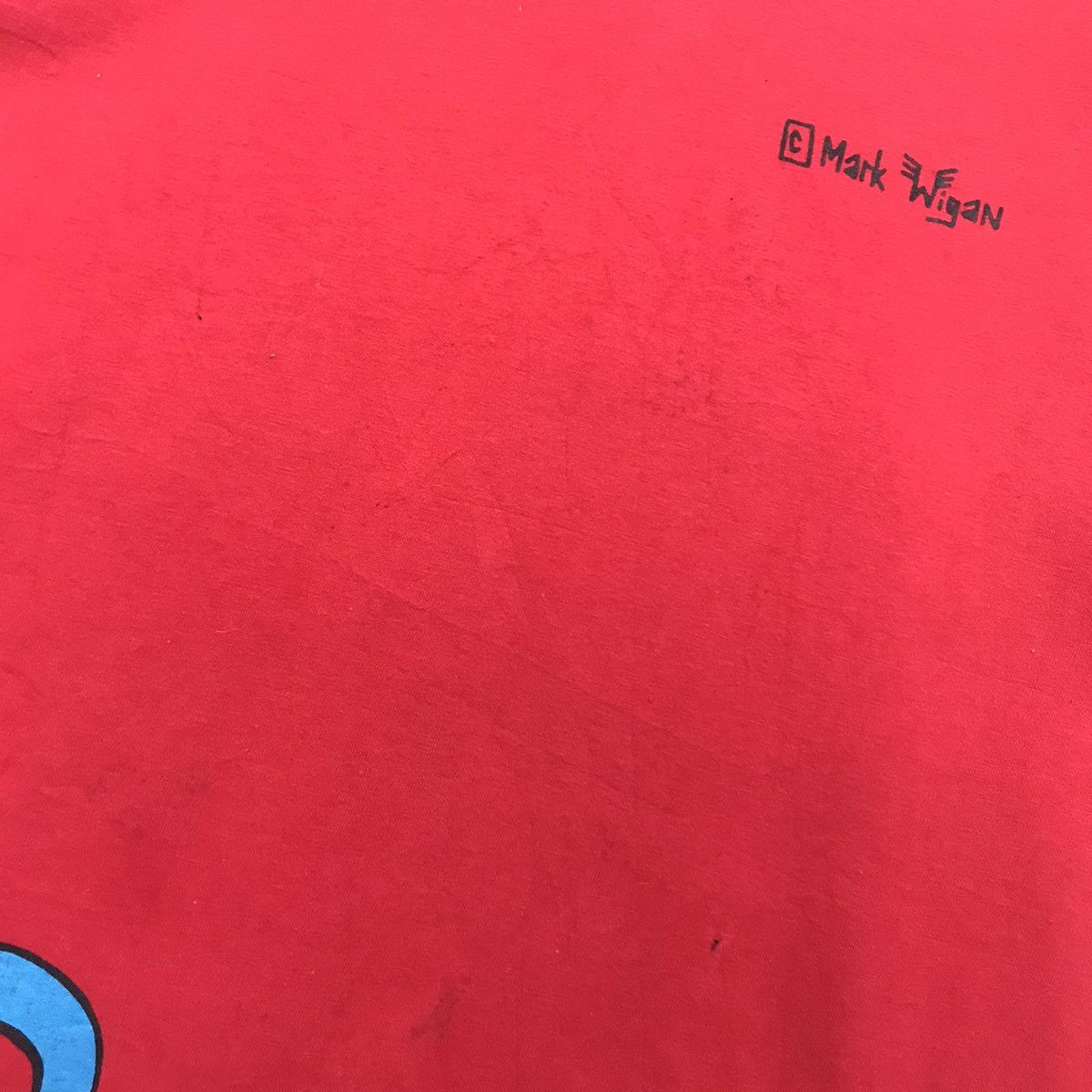 Vintage Rare!! Vintage Mark Wigan Art Tee Size US L / EU 52-54 / 3 - 6 Thumbnail