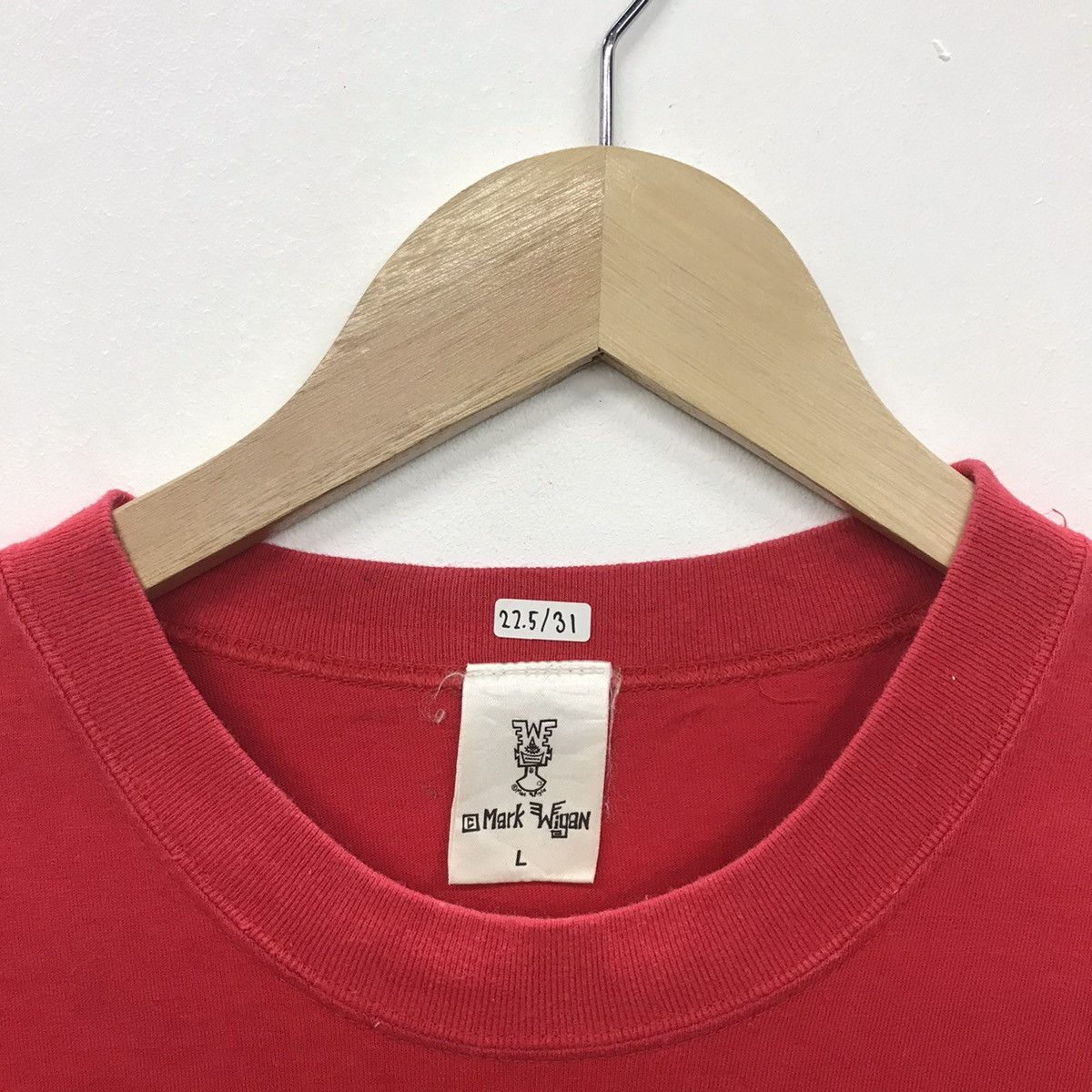 Vintage Rare!! Vintage Mark Wigan Art Tee Size US L / EU 52-54 / 3 - 3 Thumbnail