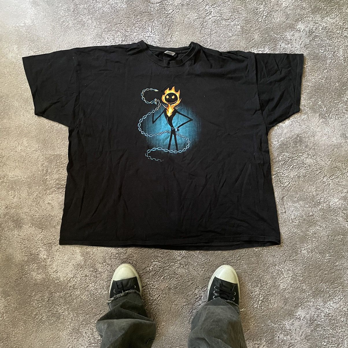 Vintage Vintage Y2K Graphic Tee Skull Devil Punk Streetwear Boxy XXL Size US XXL / EU 58 / 5 - 1 Thumbnail