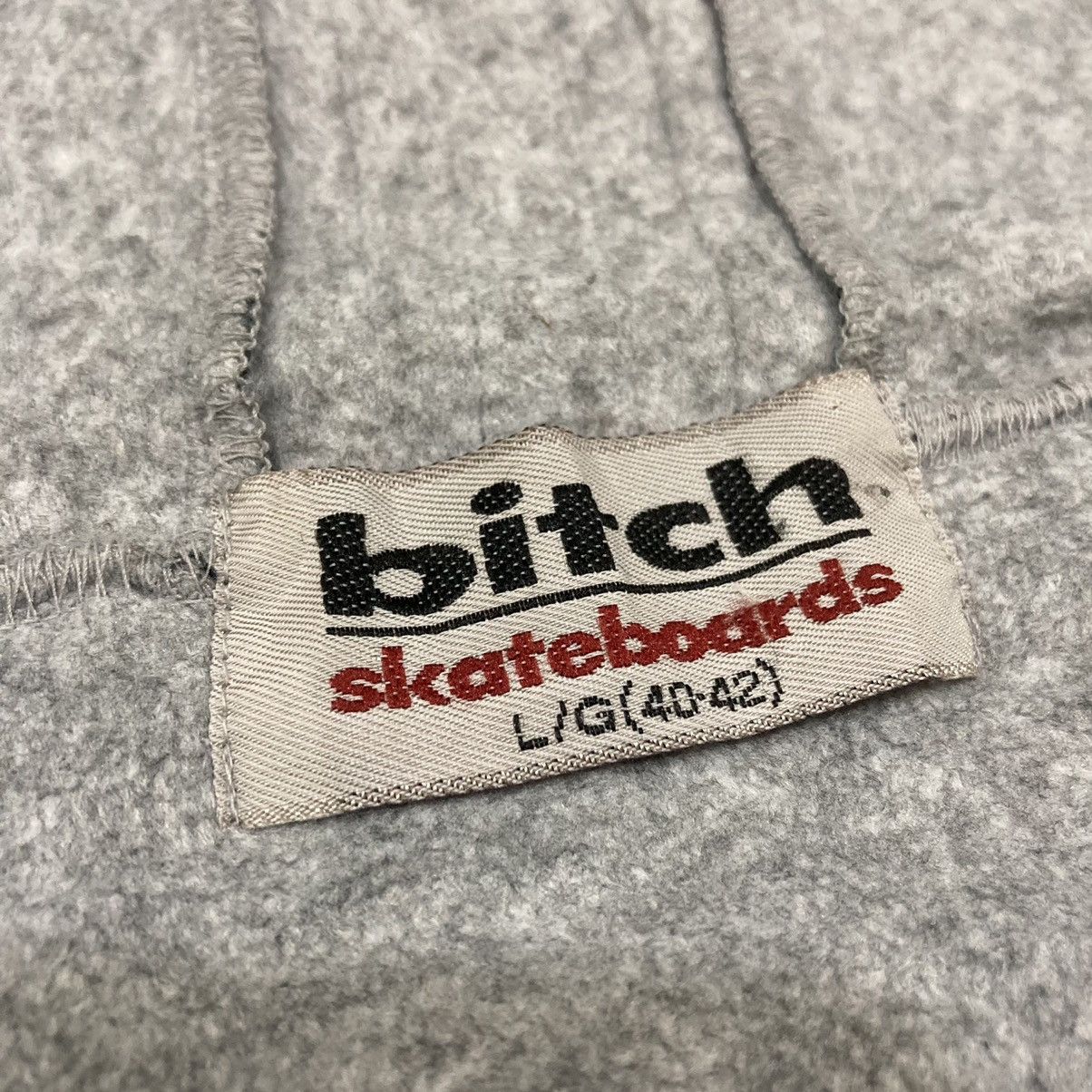 Girl Skateboards VINTAGE BITCH SKATEBOARD FLEECE HOODIE SWEATER JACKET Size US L / EU 52-54 / 3 - 14 Thumbnail