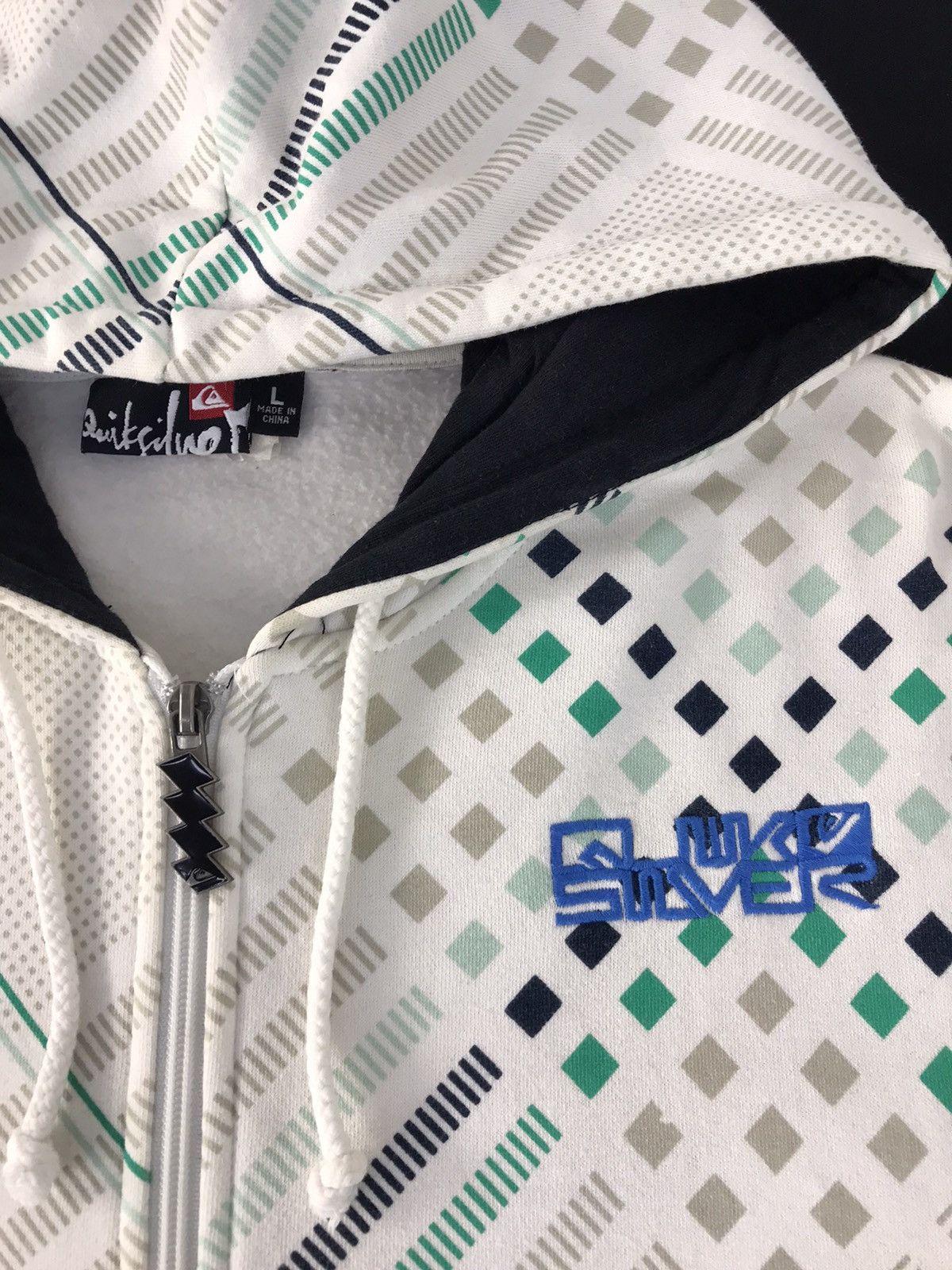 Quiksilver Quicksilver Art Fashion Zipper Hoodie Sweatshirt Style Size US XL / EU 56 / 4 - 4 Thumbnail
