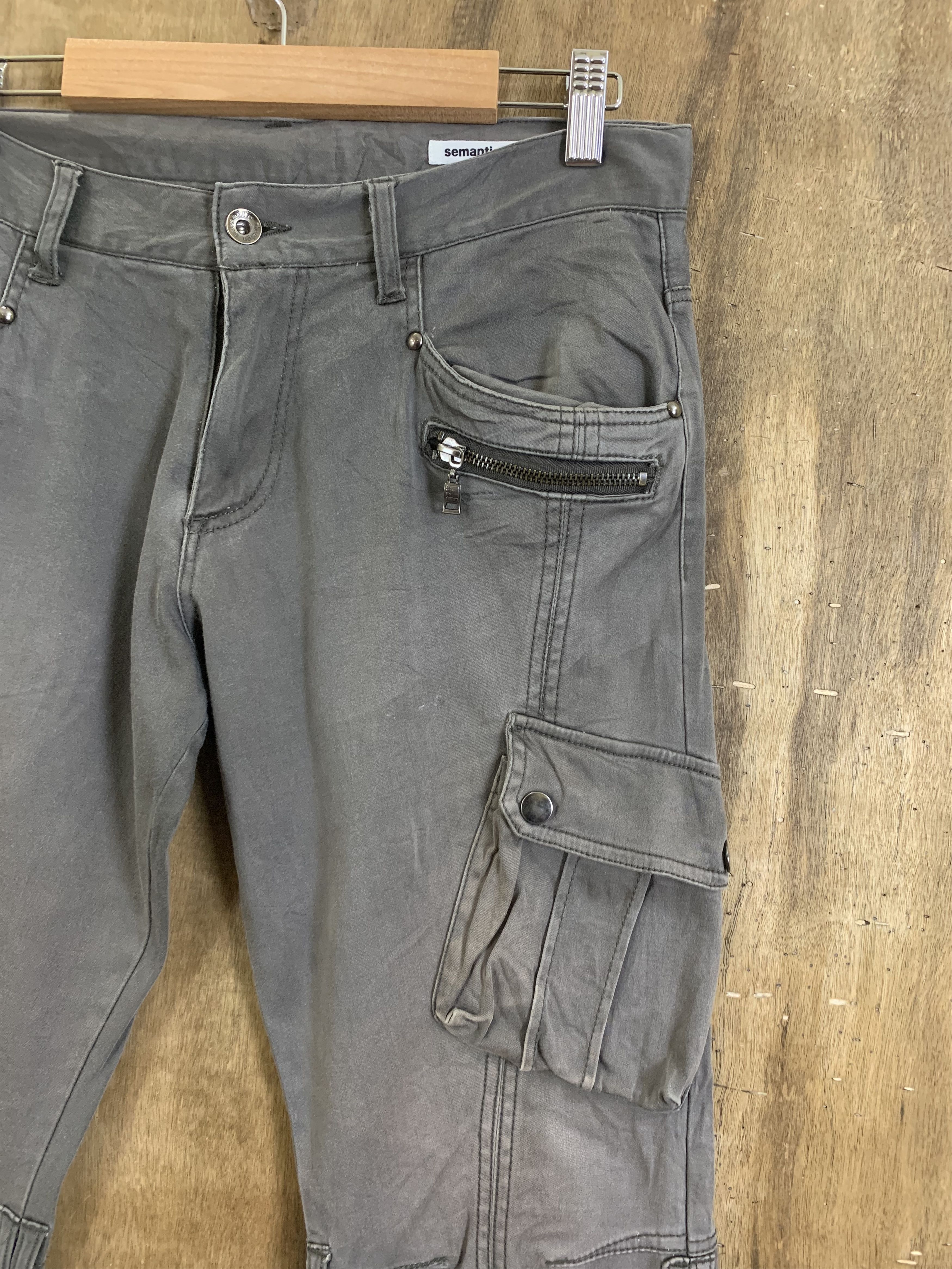 If Six Was Nine × Japanese Brand Cargo Pants Semantic Design 10 Pocket Multipocket Pants Size US 31 - 6 Thumbnail