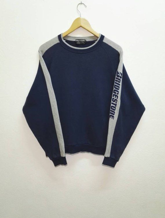 🔥Rare🔥 Bridgestone Sweatshirt Big logo embroidered
