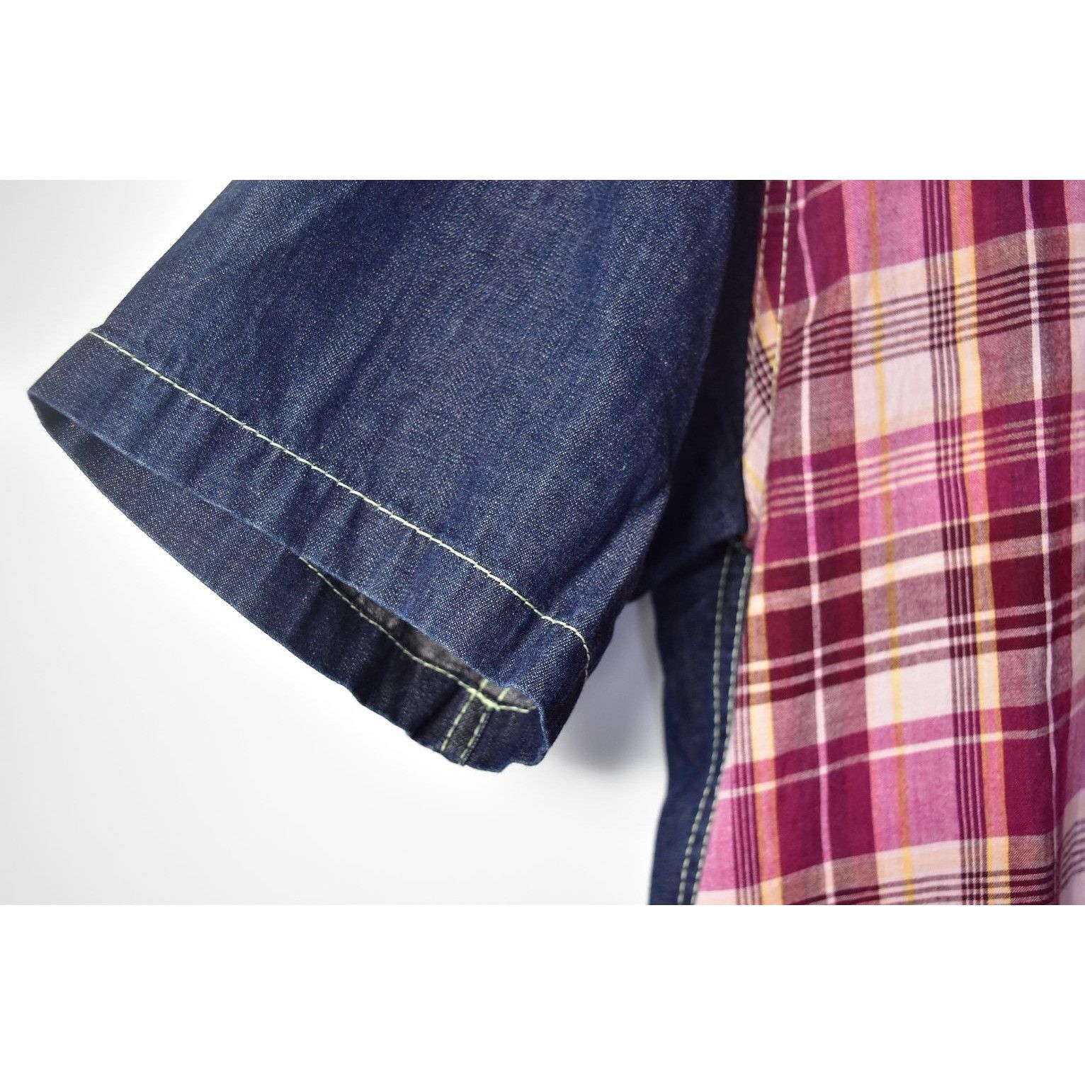 Comme des Garcons denim check shirt rebuild shirt 28859 - 844 71 Size US XS / EU 42 / 0 - 8 Thumbnail
