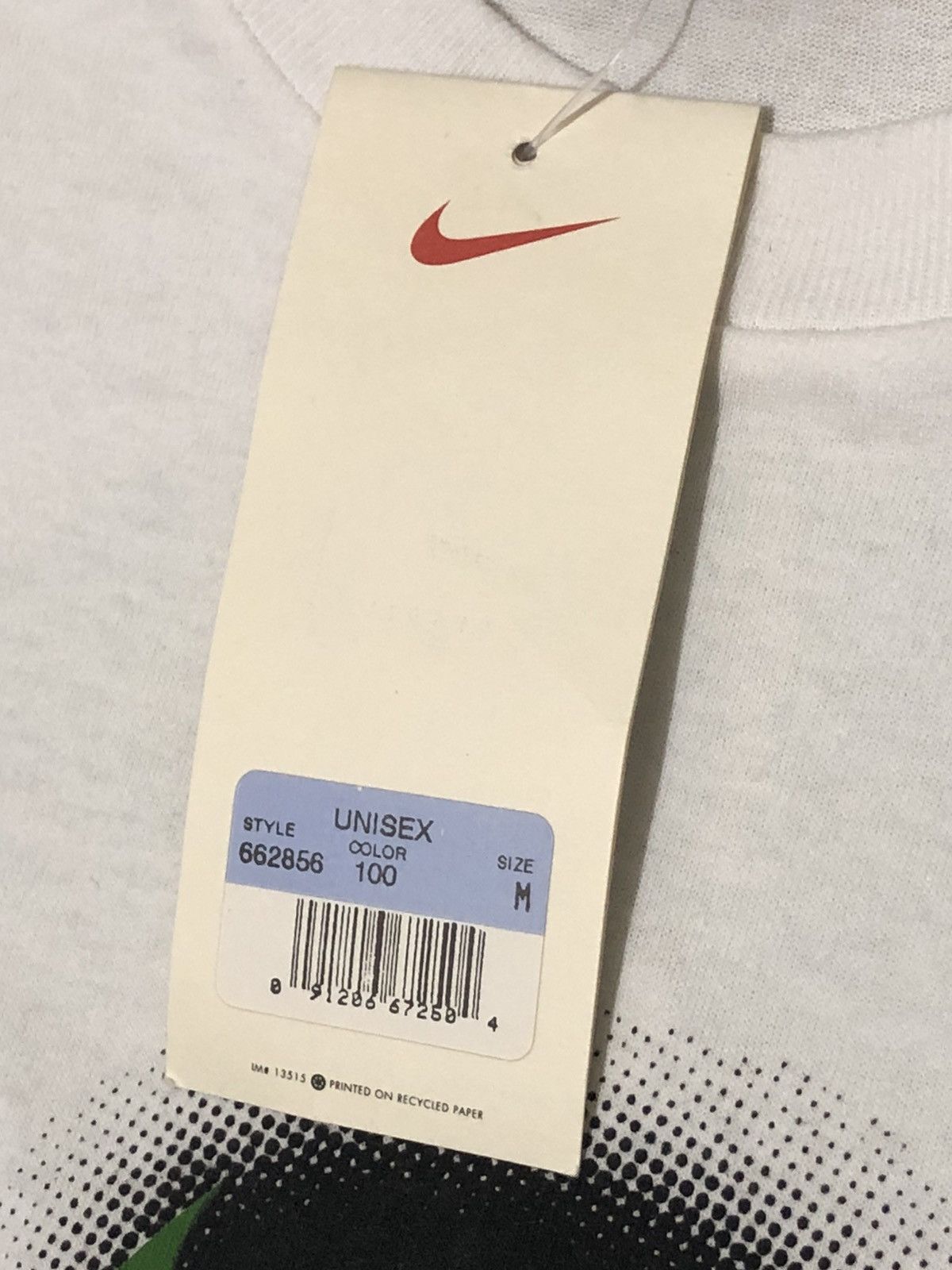 Nike Vintage 90s BNWT Rare Big Face Dennis Rodman Nike Swoosh Size US M / EU 48-50 / 2 - 5 Thumbnail