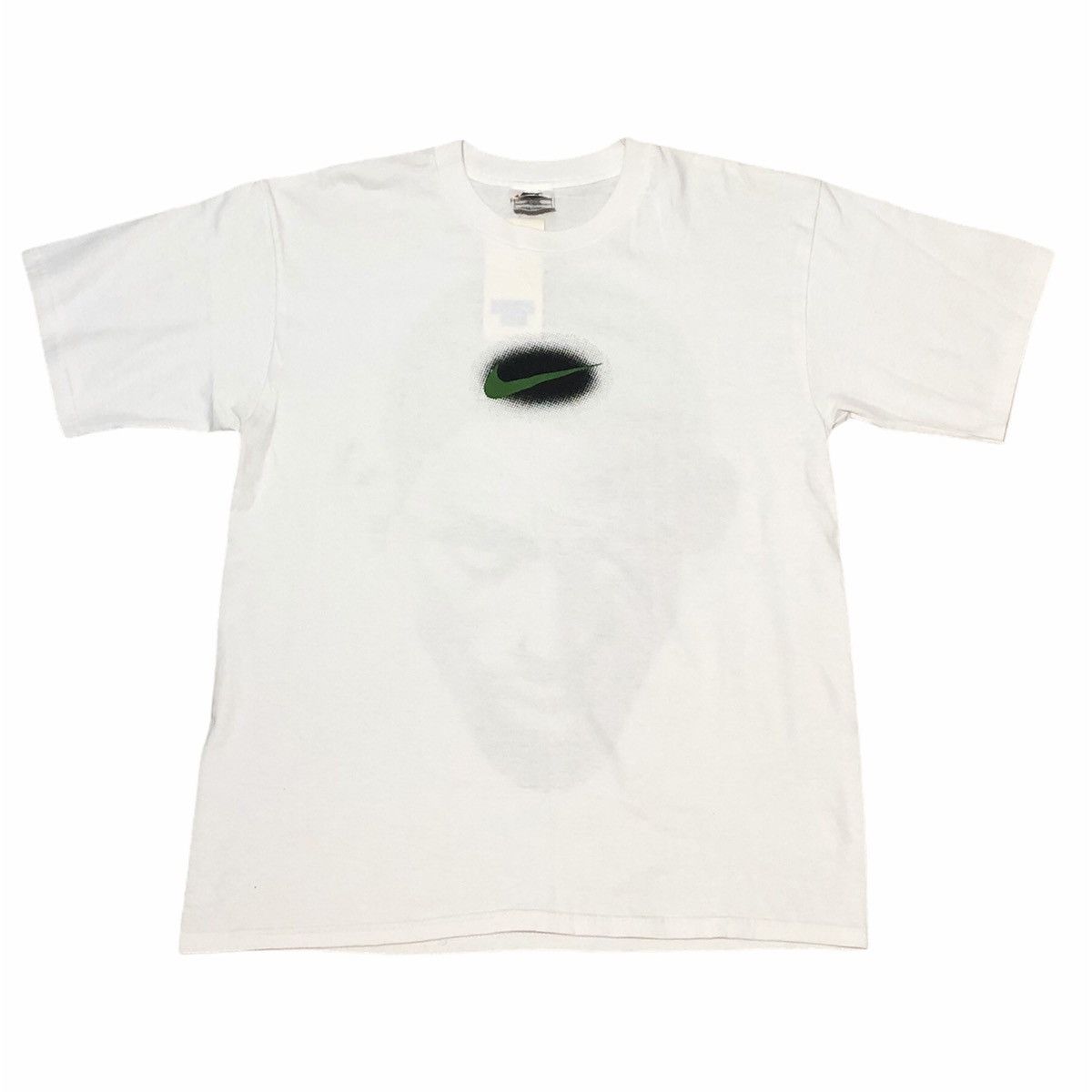 Nike Vintage 90s BNWT Rare Big Face Dennis Rodman Nike Swoosh Size US M / EU 48-50 / 2 - 2 Thumbnail