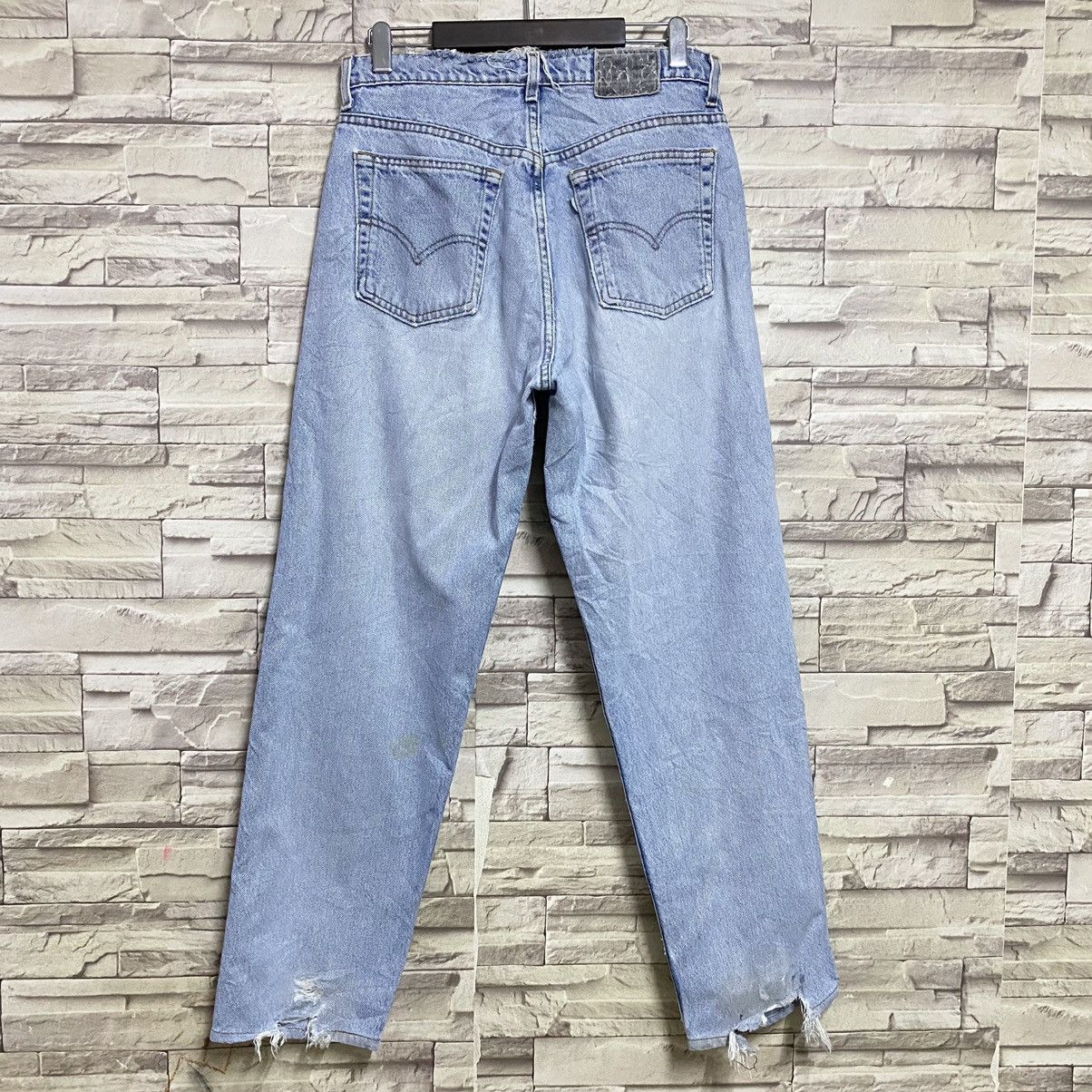 Levi's Vintage 90s Levis Silvertab Loose Jeans Distressed 30x30 Size US 30 / EU 46 - 8 Thumbnail
