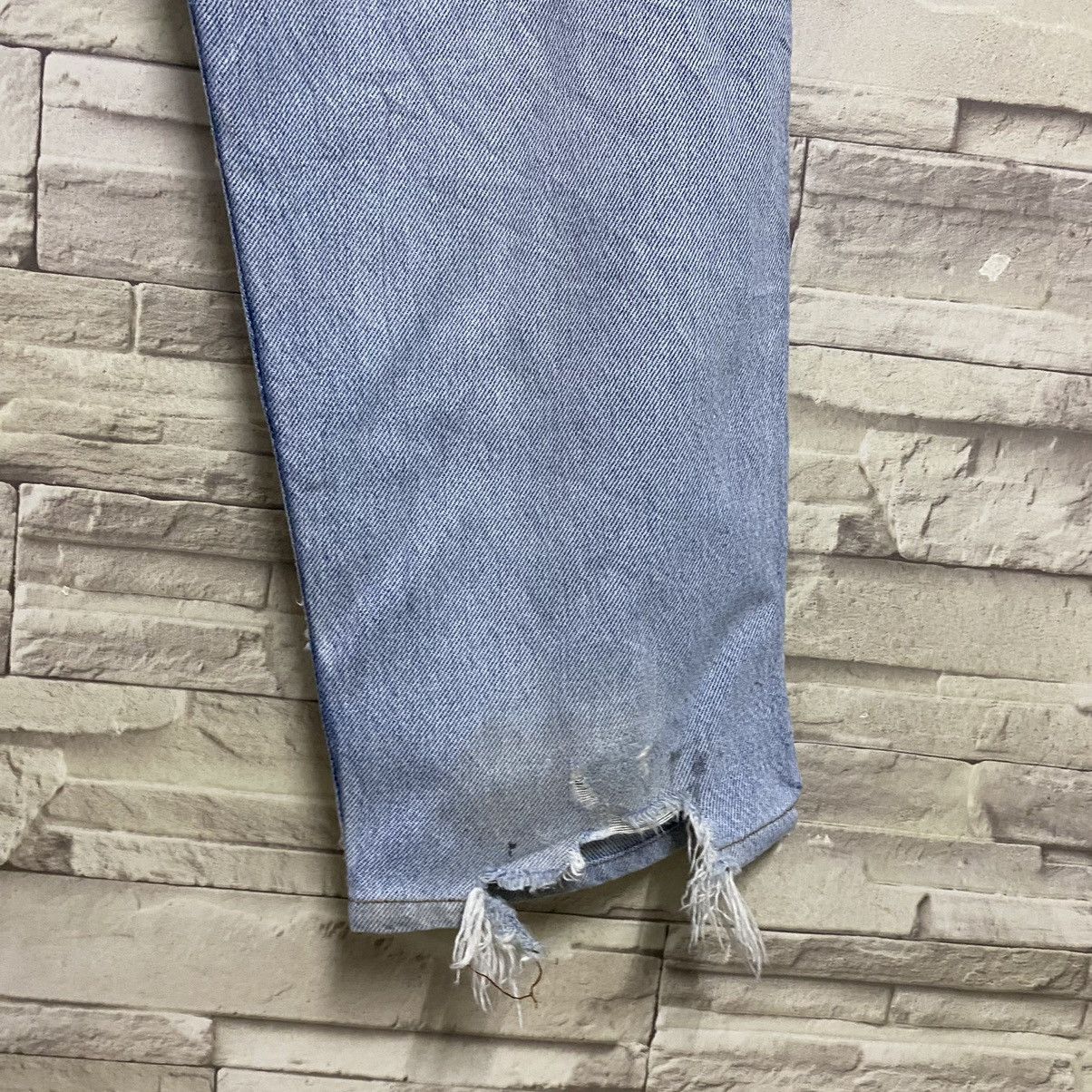 Levi's Vintage 90s Levis Silvertab Loose Jeans Distressed 30x30 Size US 30 / EU 46 - 11 Thumbnail