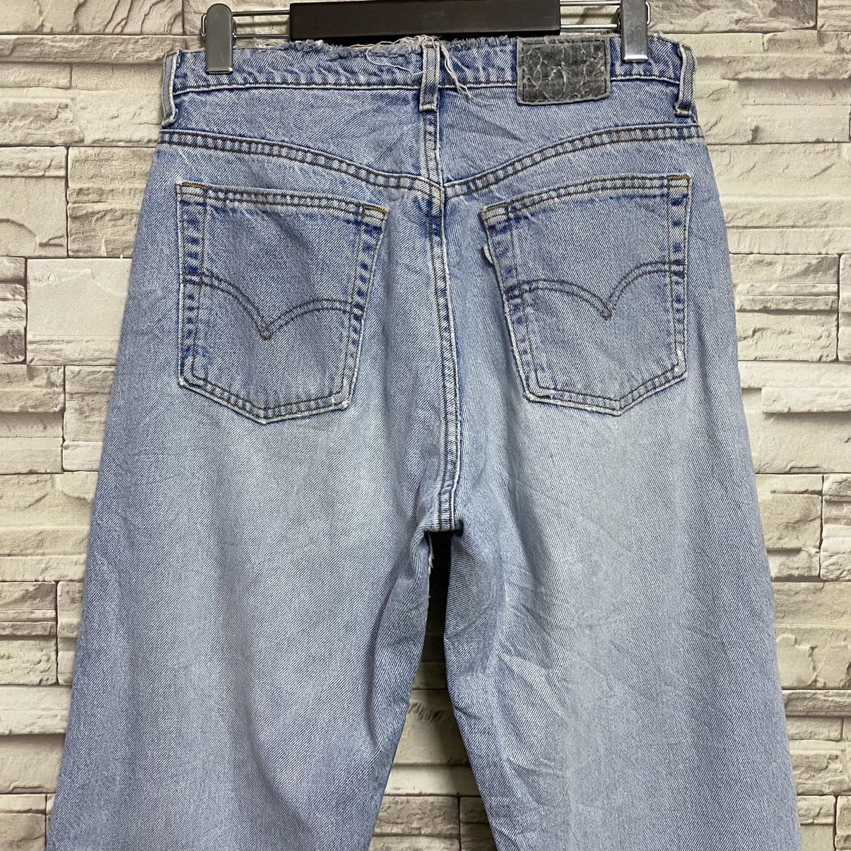 Levi's Vintage 90s Levis Silvertab Loose Jeans Distressed 30x30 Size US 30 / EU 46 - 9 Thumbnail
