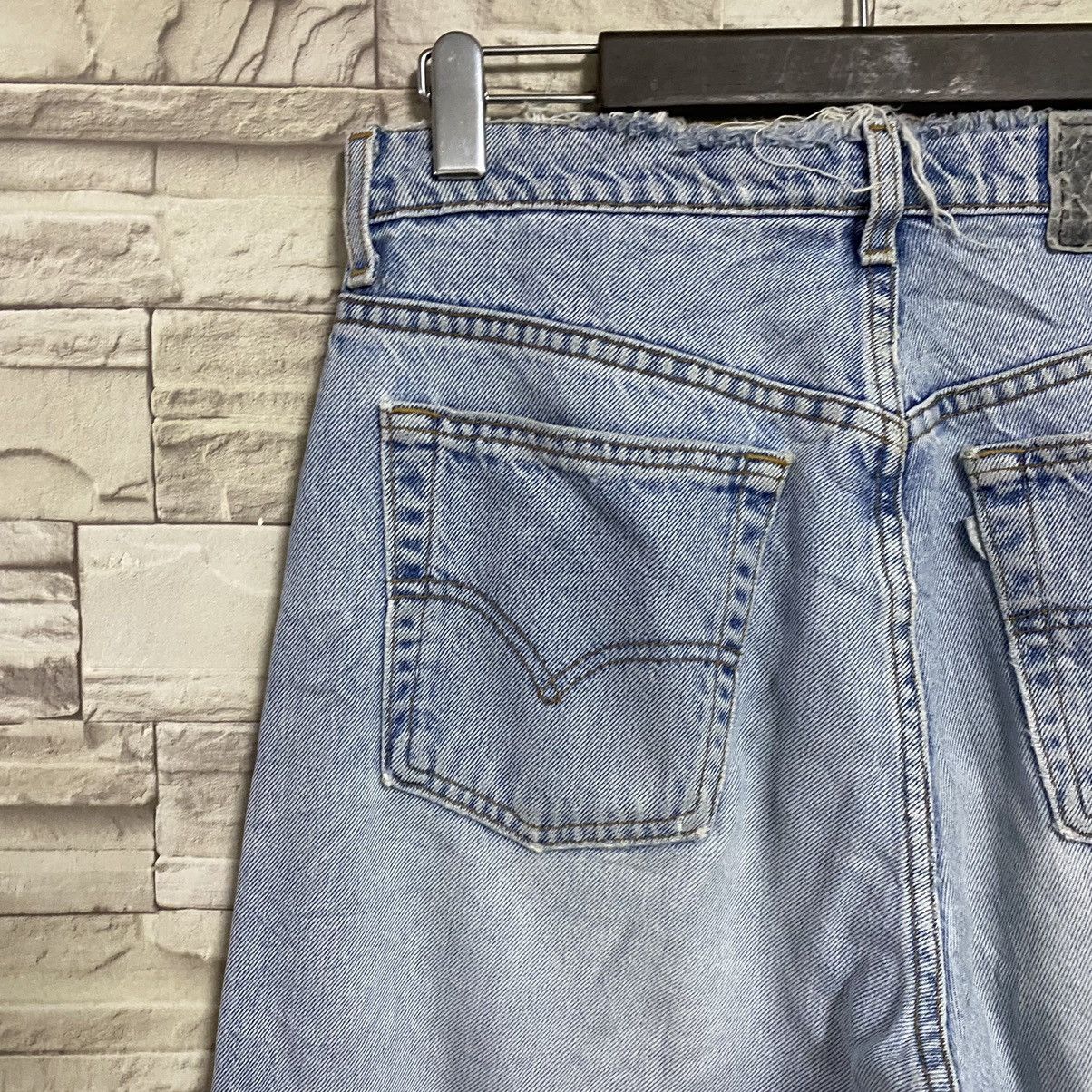 Levi's Vintage 90s Levis Silvertab Loose Jeans Distressed 30x30 Size US 30 / EU 46 - 13 Thumbnail
