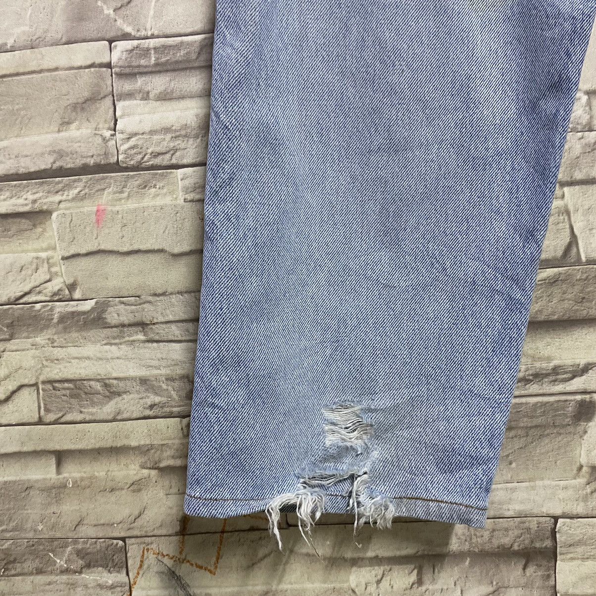Levi's Vintage 90s Levis Silvertab Loose Jeans Distressed 30x30 Size US 30 / EU 46 - 12 Thumbnail