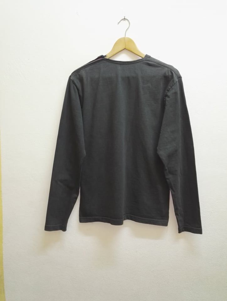 Japanese Brand Vtg Ships Japan Plain Gray Colour Zip over Shoulder Size US M / EU 48-50 / 2 - 6 Thumbnail
