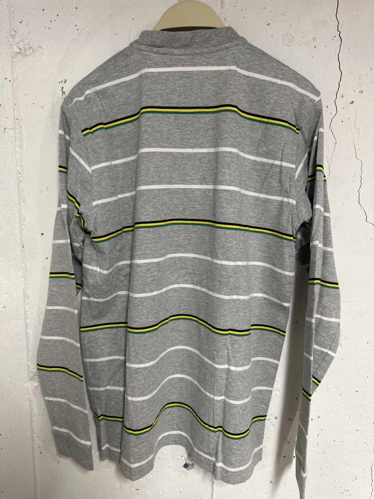 Supreme Supreme Grey Striped Long Sleeve Shirt Large Size US L / EU 52-54 / 3 - 3 Thumbnail