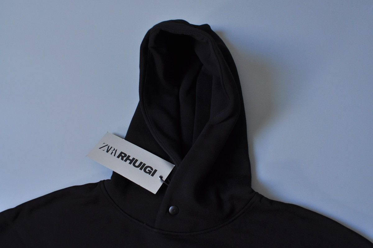 Rhude × Zara RHUDE x Zara NEW black logo hoodie sweatshirt Size US XL / EU 56 / 4 - 12 Thumbnail