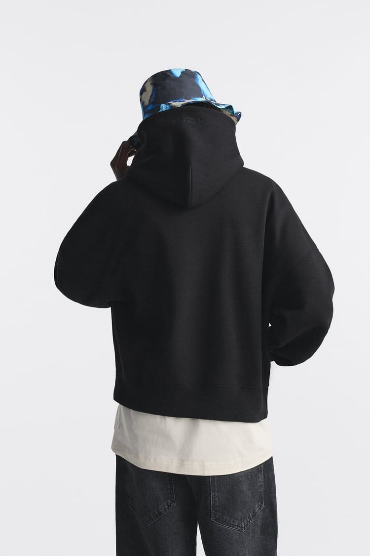Rhude × Zara RHUDE x Zara NEW black logo hoodie sweatshirt Size US XL / EU 56 / 4 - 5 Thumbnail