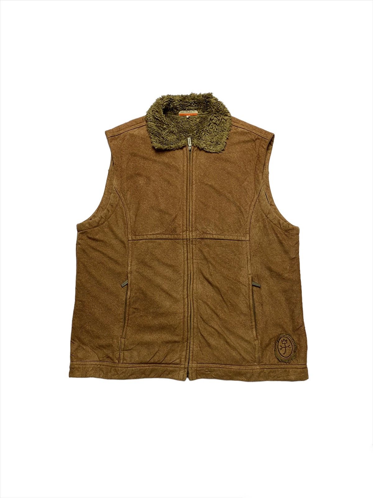 Jean Charles De Castelbajac Vintage Castelbajac Sport Sherpa Vest Jacket Size US XL / EU 56 / 4 - 2 Thumbnail
