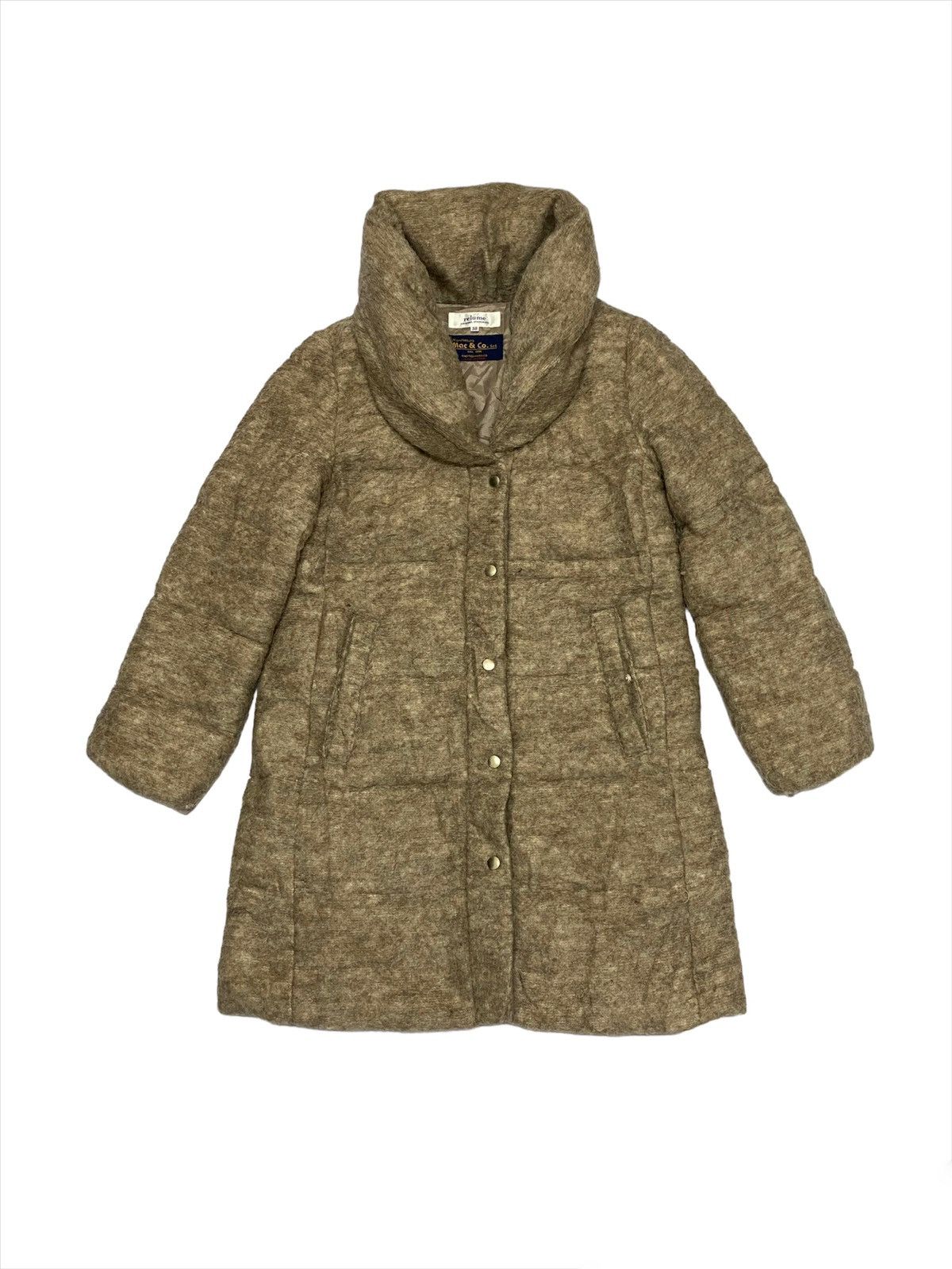 Journal Standard Vintage Journal Standard X Mac & Co Down Wool Women Jacket Size XS / US 0-2 / IT 36-38 - 2 Thumbnail
