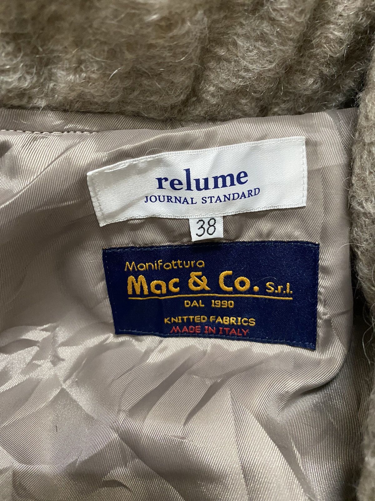 Journal Standard Vintage Journal Standard X Mac & Co Down Wool Women Jacket Size XS / US 0-2 / IT 36-38 - 10 Thumbnail