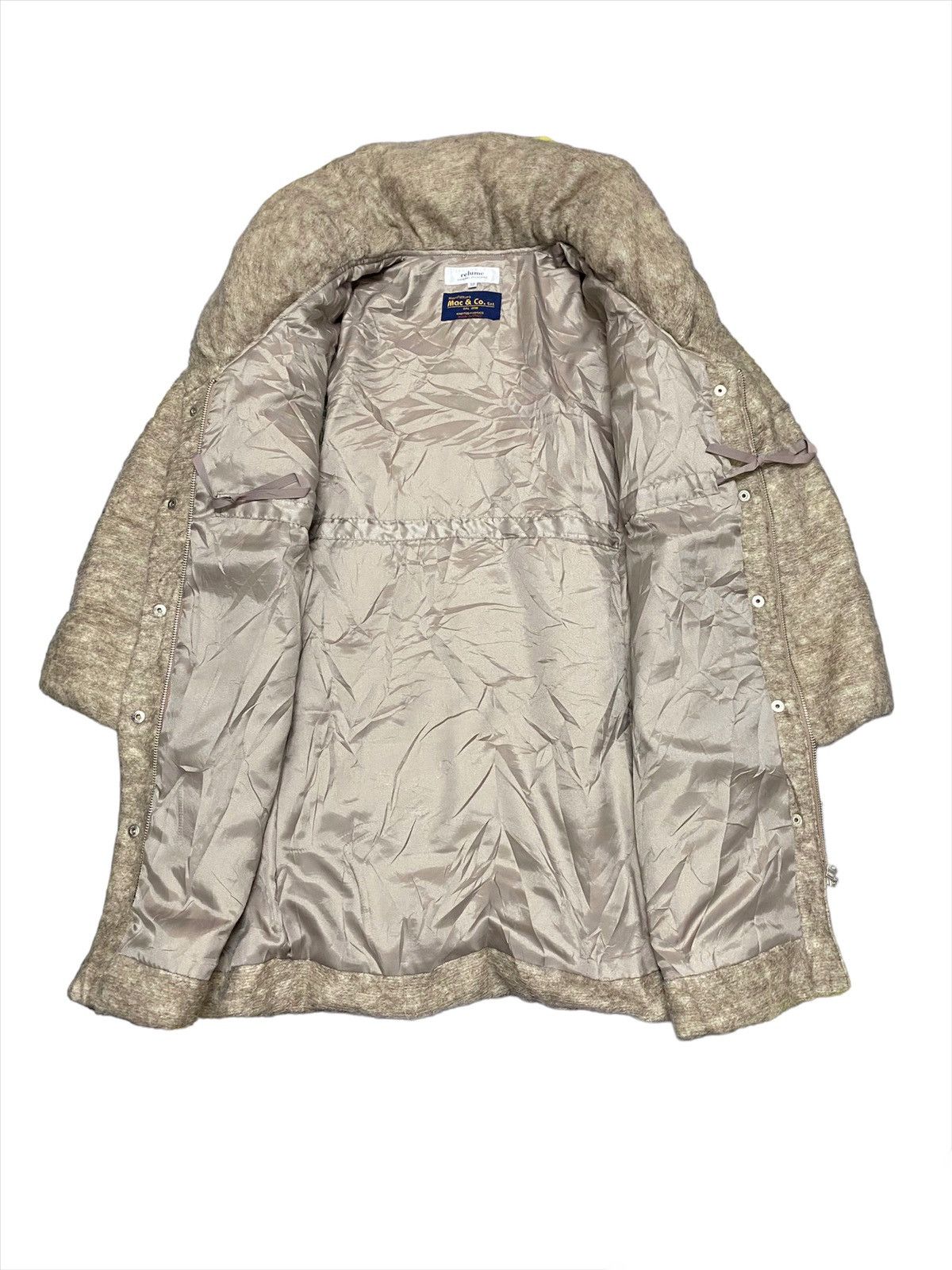 Journal Standard Vintage Journal Standard X Mac & Co Down Wool Women Jacket Size XS / US 0-2 / IT 36-38 - 3 Thumbnail