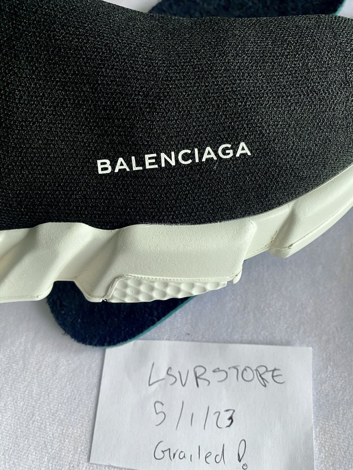 Balenciaga Speed Trainer Black 43 OG - USED* Size US 10 / EU 43 - 10 Thumbnail