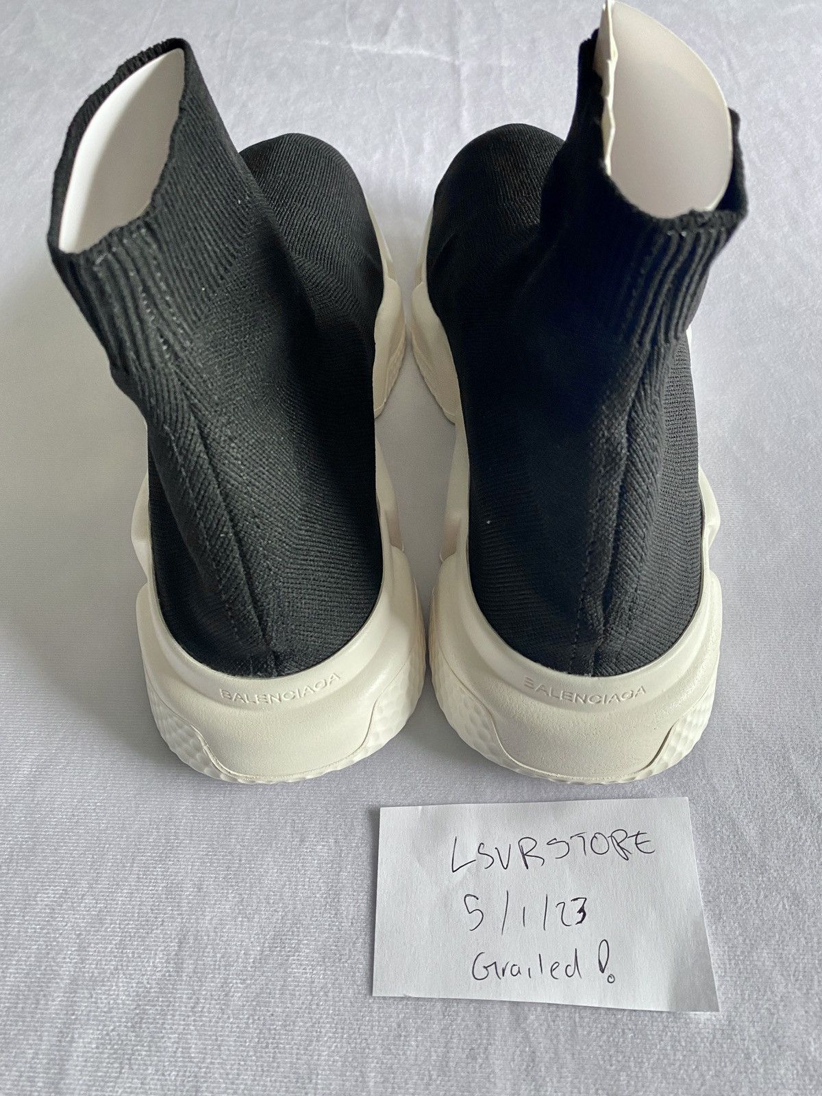 Balenciaga Speed Trainer Black 43 OG - USED* Size US 10 / EU 43 - 5 Thumbnail