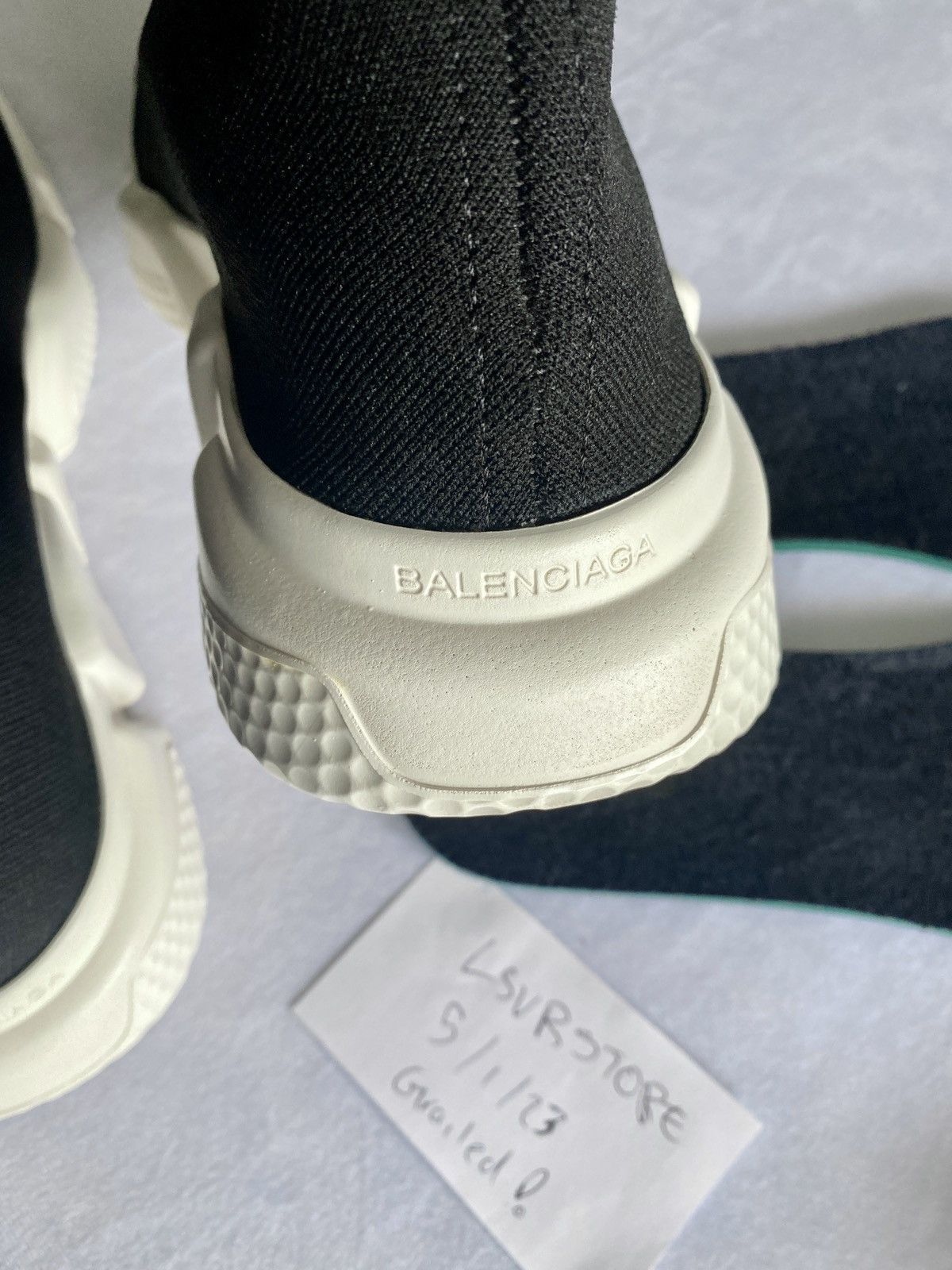 Balenciaga Speed Trainer Black 43 OG - USED* Size US 10 / EU 43 - 9 Thumbnail