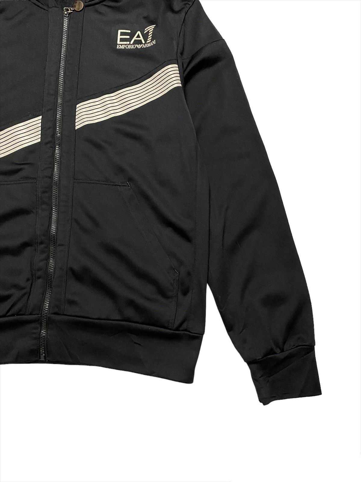 Emporio Armani Emporio Armani EA7 Black Hoodie Jacket Size US S / EU 44-46 / 1 - 4 Thumbnail