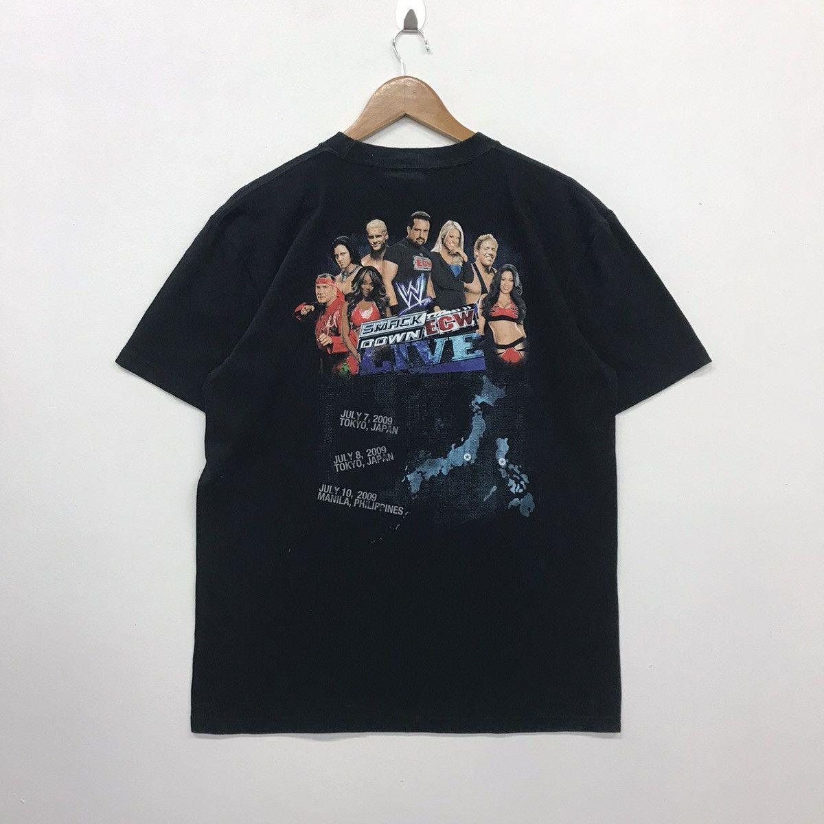Vintage × WWE Vintage wwe wre smack down men shirt Size US L / EU 52-54 / 3 - 3 Thumbnail