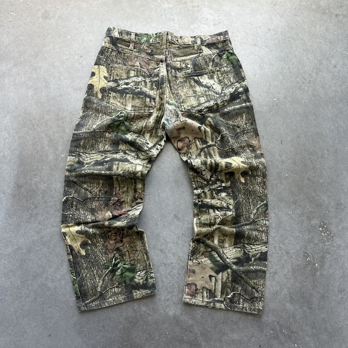 Vintage Crazy Vintage Y2K Mossy Oak Camo Pants Double Knee Essential Size US 34 / EU 50 - 4 Thumbnail