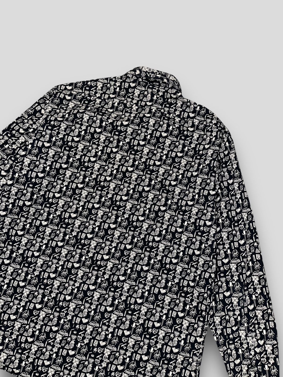 Saint Laurent Paris FW14 Saint Laurent Hunx Doodle Sketch Notebook Shirt Size US XL / EU 56 / 4 - 8 Thumbnail