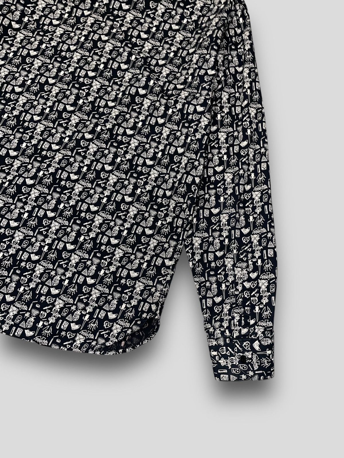 Saint Laurent Paris FW14 Saint Laurent Hunx Doodle Sketch Notebook Shirt Size US XL / EU 56 / 4 - 7 Thumbnail