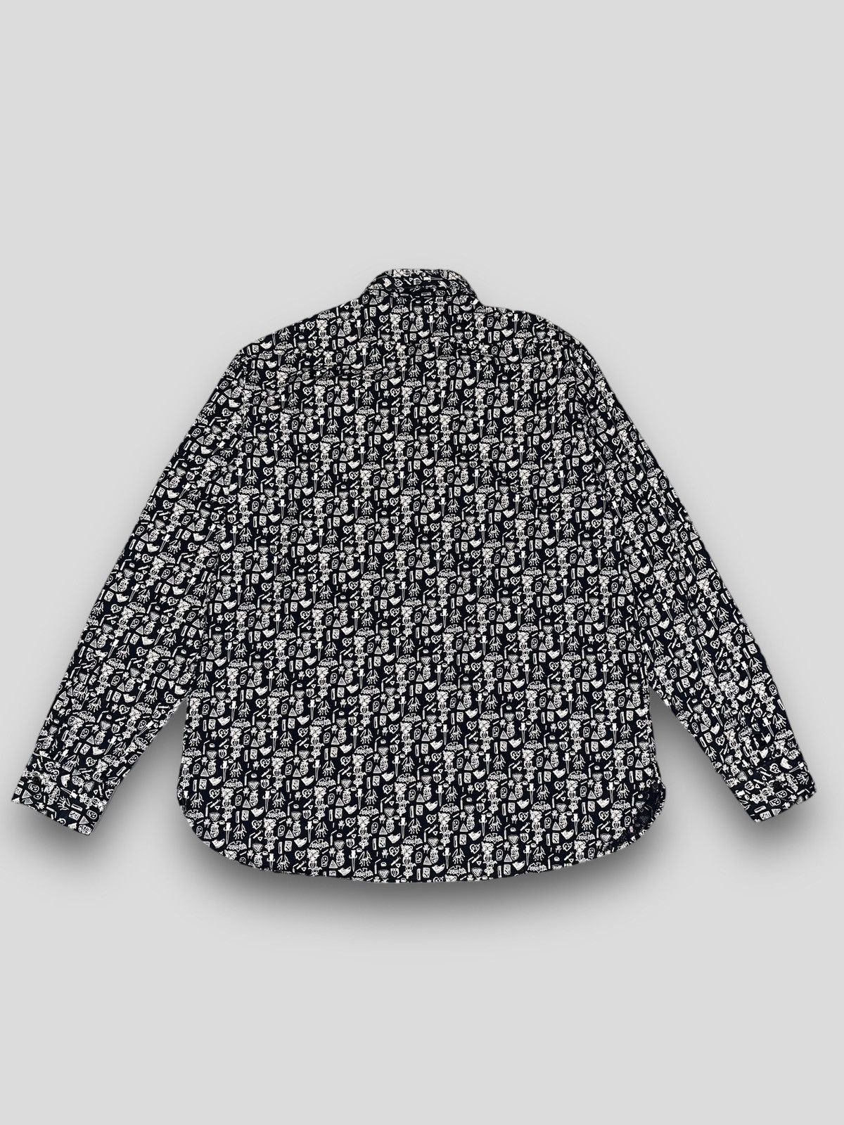 Saint Laurent Paris FW14 Saint Laurent Hunx Doodle Sketch Notebook Shirt Size US XL / EU 56 / 4 - 6 Thumbnail