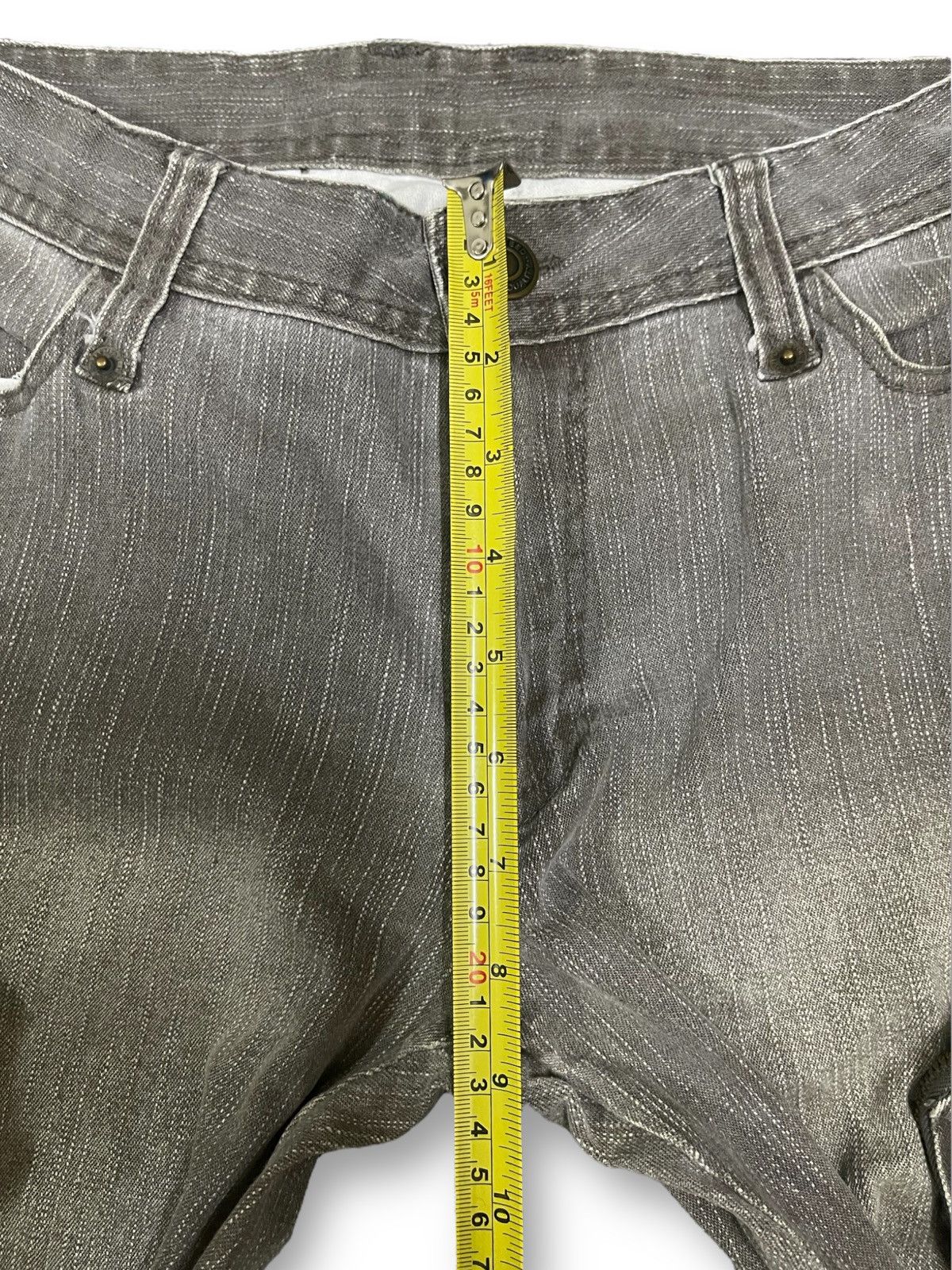 Hysteric Glamour Vintage Japanese Brand Multi Pocket Cargo Flare Jeans Size US 28 / EU 44 - 14 Thumbnail