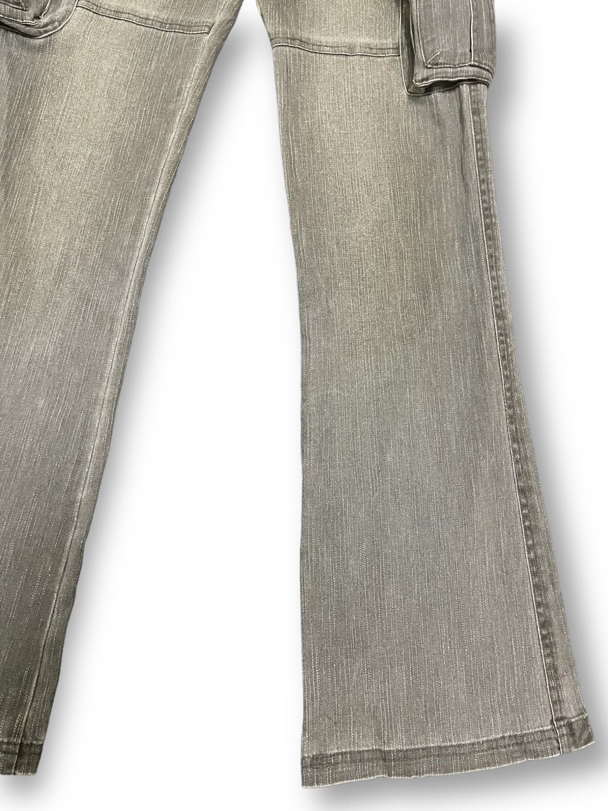 Hysteric Glamour Vintage Japanese Brand Multi Pocket Cargo Flare Jeans Size US 28 / EU 44 - 7 Thumbnail