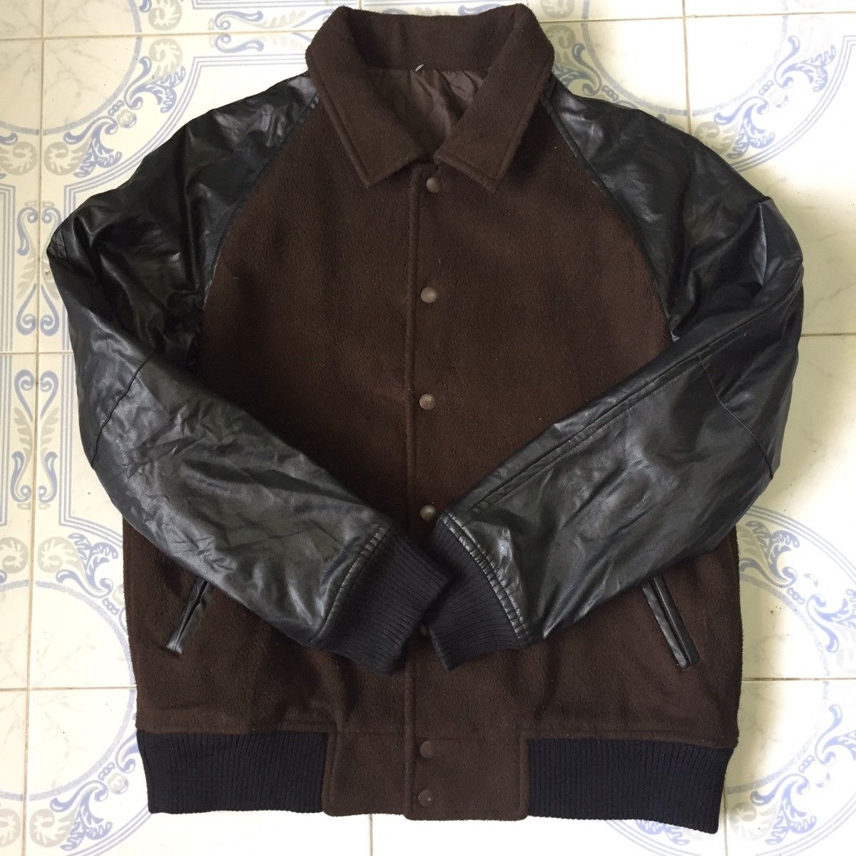 Comme Ca Ism Comme Ca Ism Varsity Jacket Style Big Wording Size US L / EU 52-54 / 3 - 12 Thumbnail