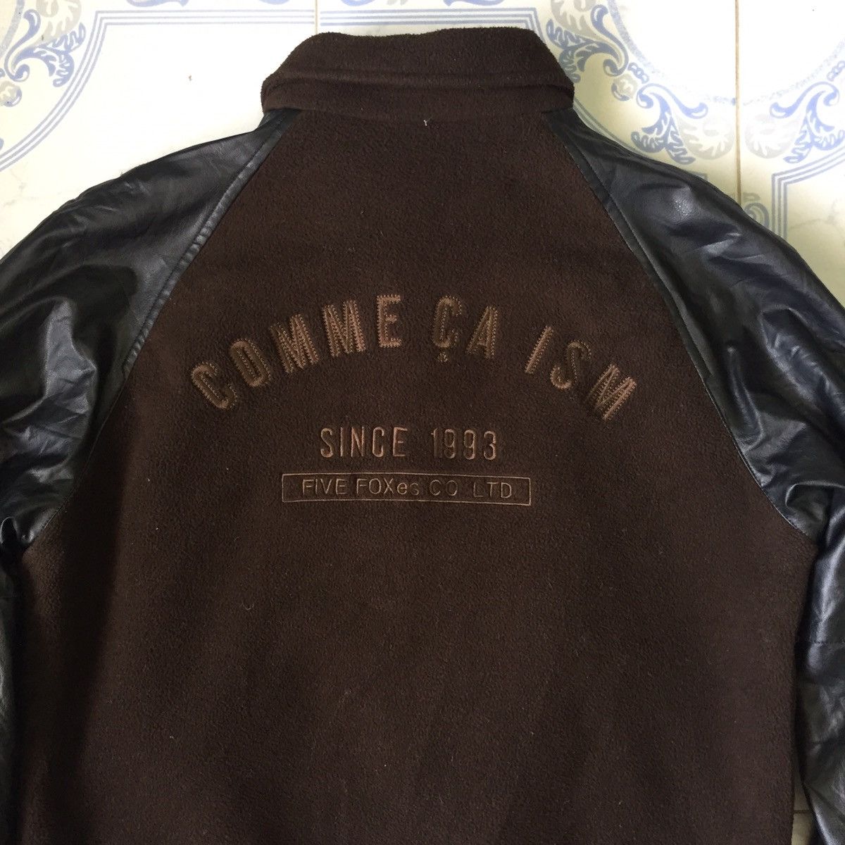 Comme Ca Ism Comme Ca Ism Varsity Jacket Style Big Wording Size US L / EU 52-54 / 3 - 5 Thumbnail