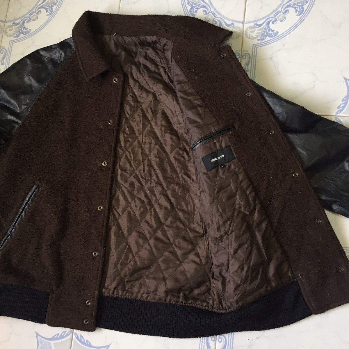Comme Ca Ism Comme Ca Ism Varsity Jacket Style Big Wording Size US L / EU 52-54 / 3 - 14 Thumbnail