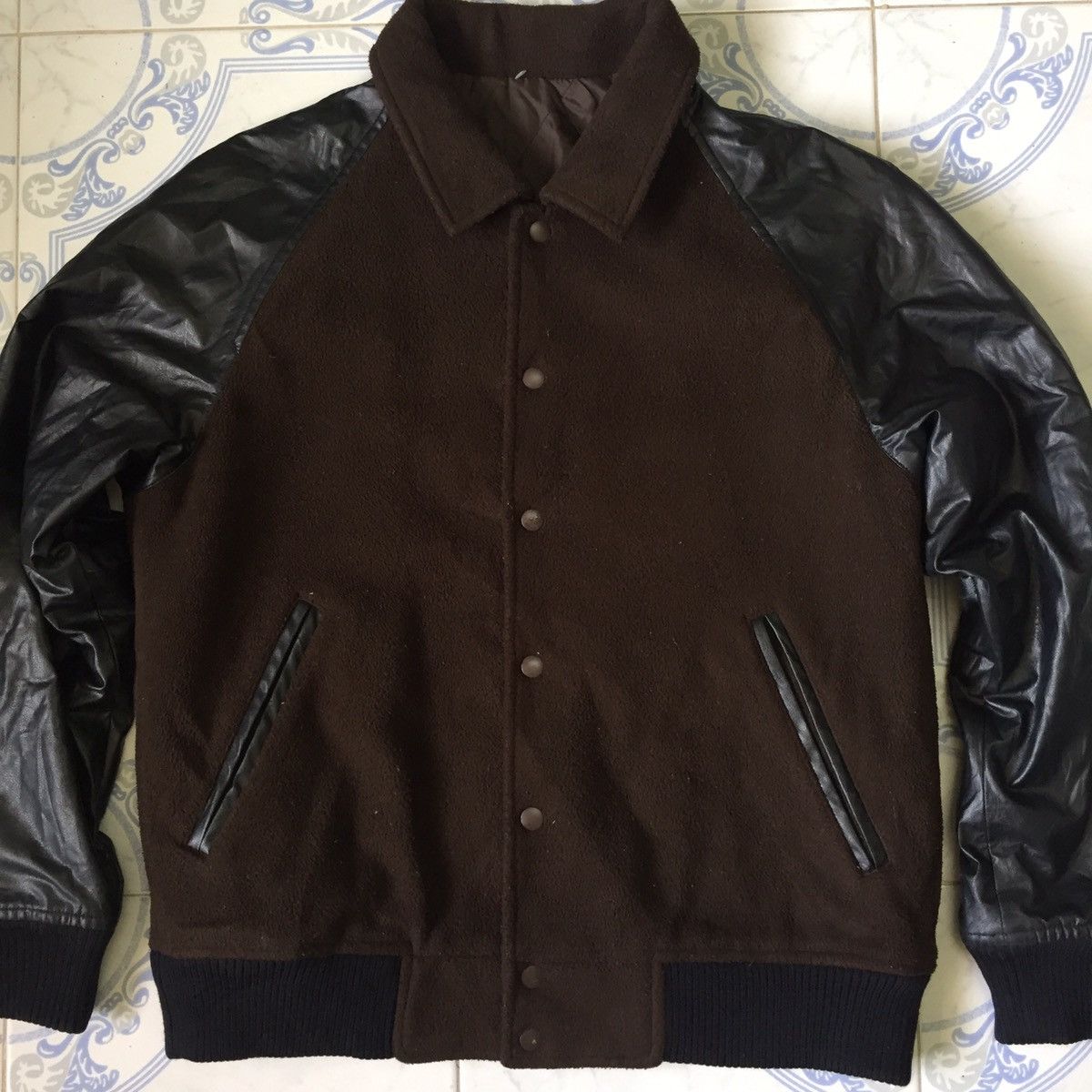 Comme Ca Ism Comme Ca Ism Varsity Jacket Style Big Wording Size US L / EU 52-54 / 3 - 11 Thumbnail