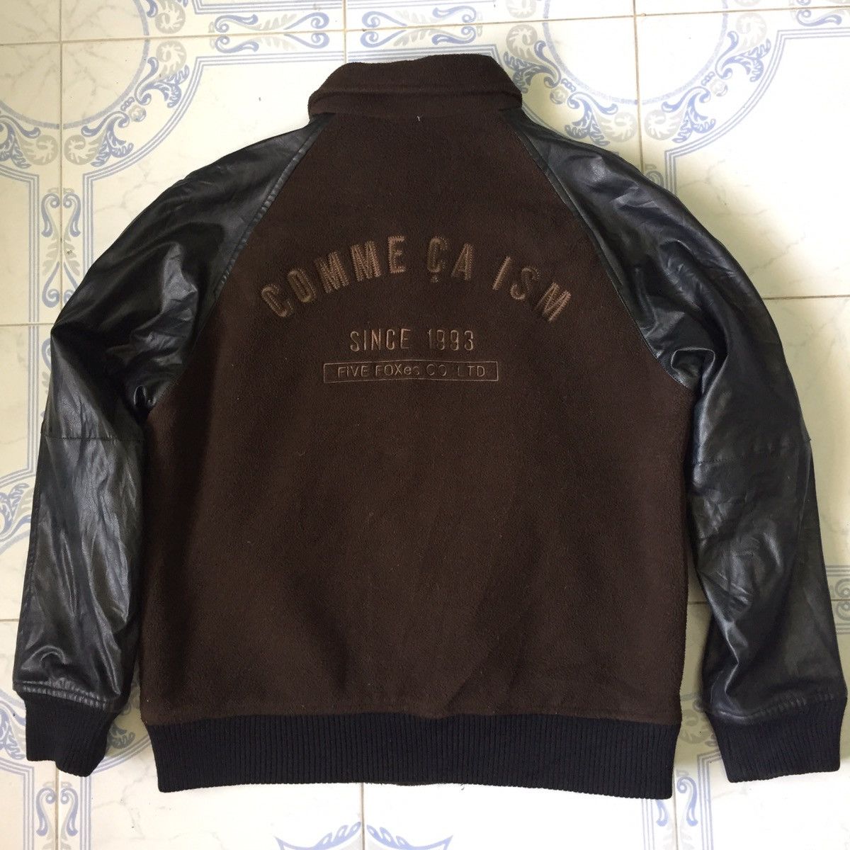Comme Ca Ism Comme Ca Ism Varsity Jacket Style Big Wording Size US L / EU 52-54 / 3 - 1 Thumbnail