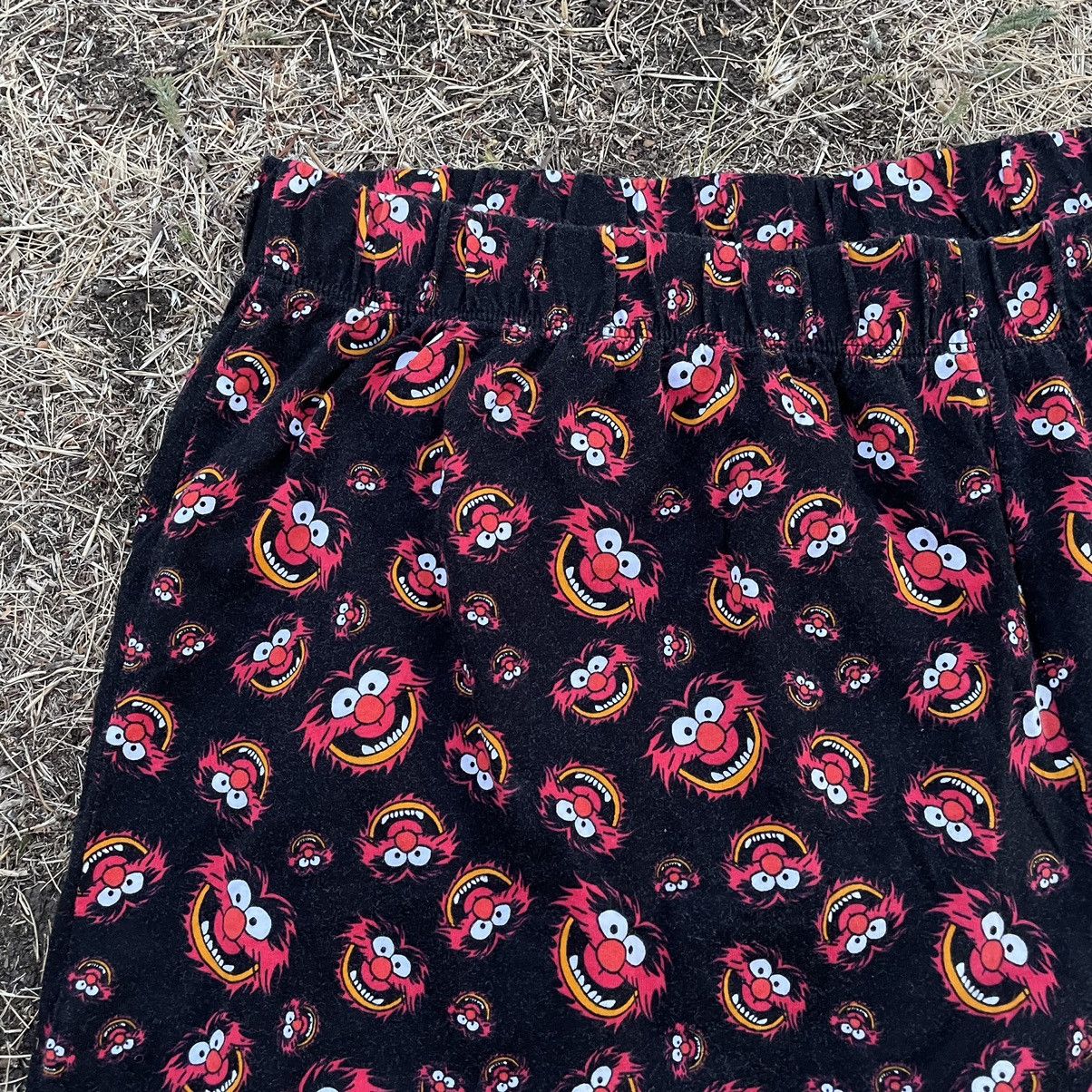Beauty Beast Vintage 90s Elmo Monster Art American Shorts Streetwear Size US 32 / EU 48 - 4 Thumbnail