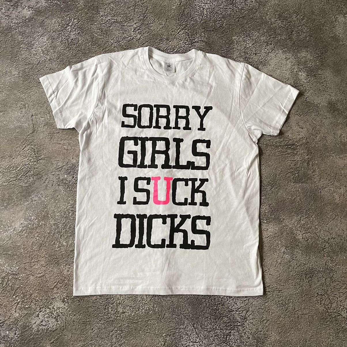 Vintage Vintage Y2K ADULT “Sorry Girls I Suck Dick “ Buymypiece Tee Size US L / EU 52-54 / 3 - 2 Thumbnail