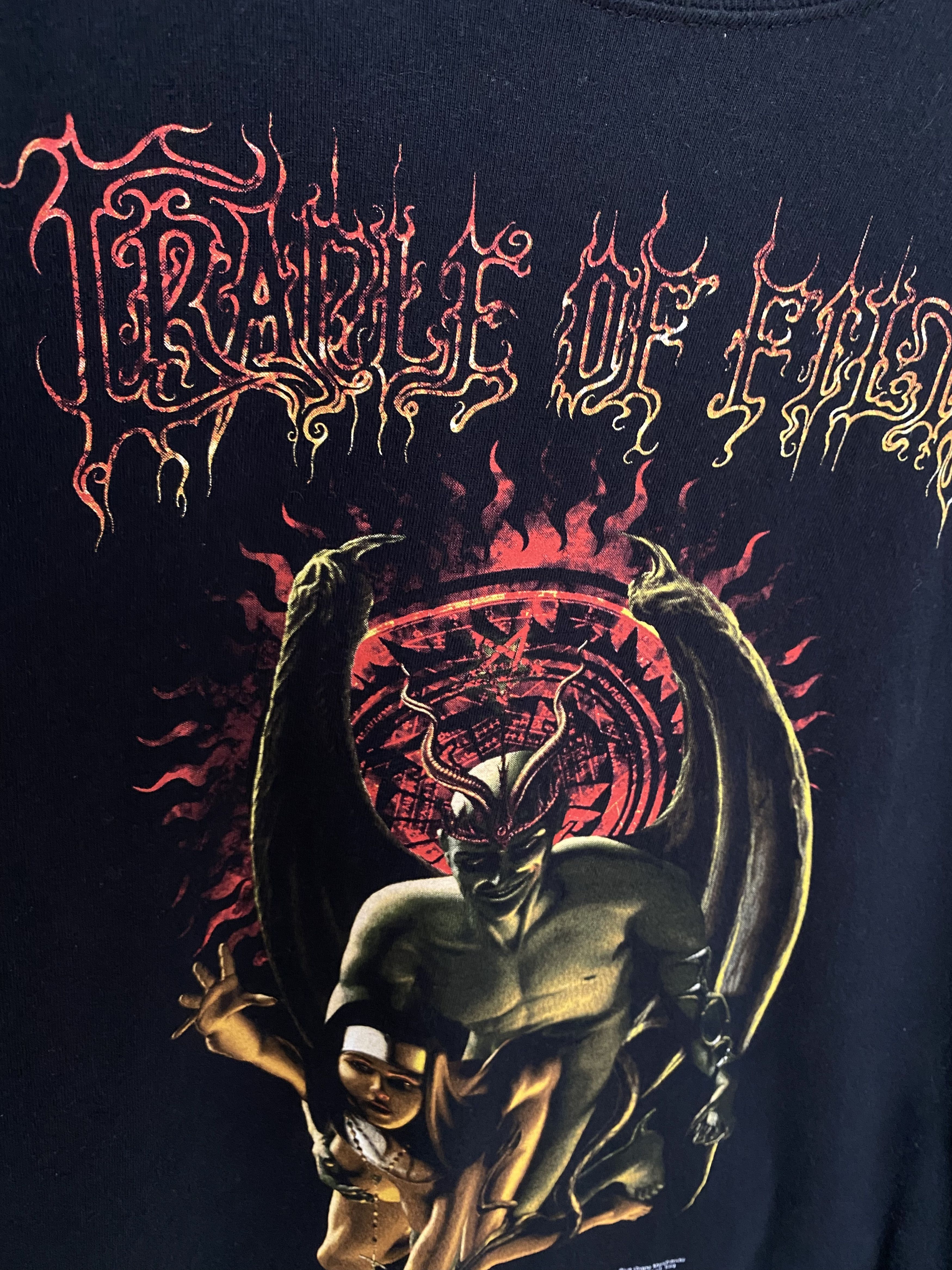 Band Tees 2000 Cradle Of Filth T-shirt Size US XL / EU 56 / 4 - 10 Thumbnail