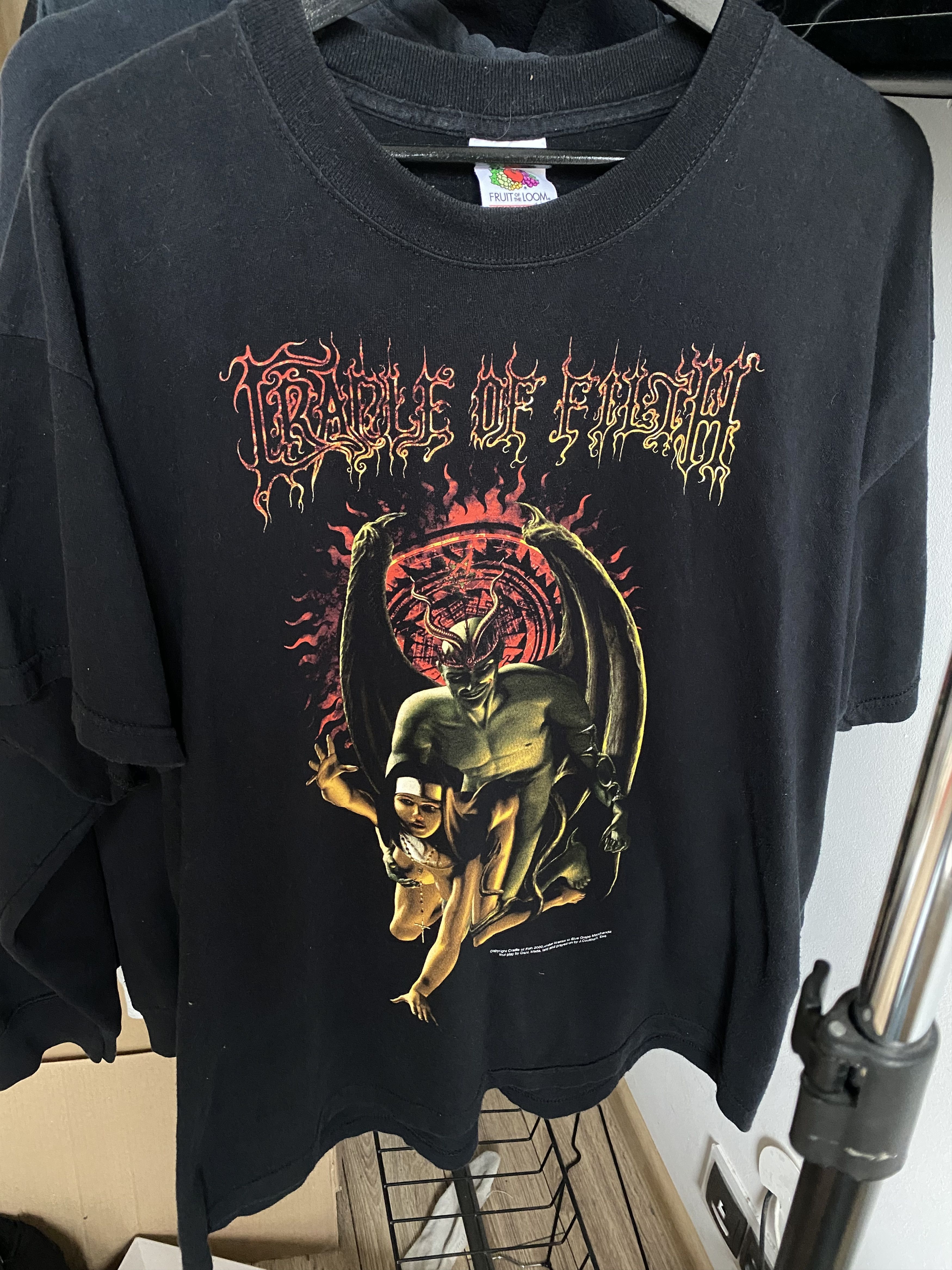 Band Tees 2000 Cradle Of Filth T-shirt Size US XL / EU 56 / 4 - 3 Thumbnail