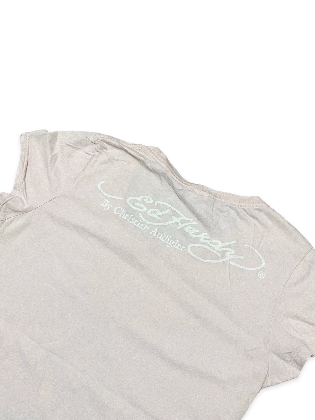 Ed Hardy Vintage y2k Ed hardy by Christian Audigier T shirt Size L / US 10 / IT 46 - 5 Thumbnail